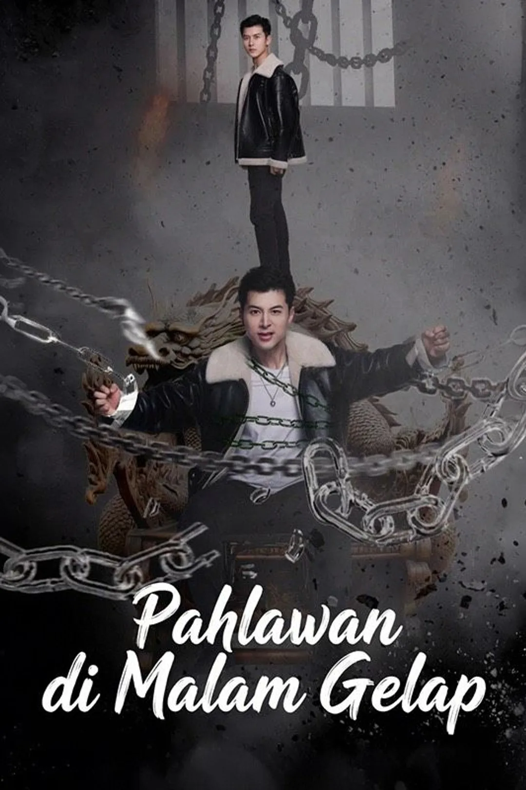 Poster Pahlawan di Malam Gelap