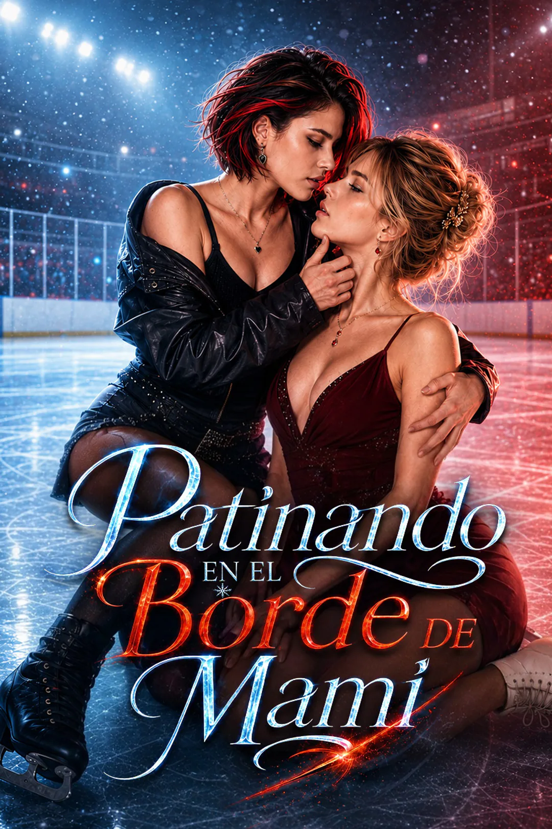 Póster de Patinando en el borde de mami