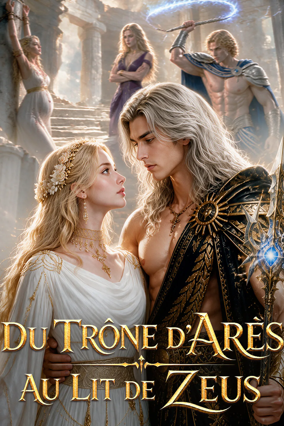 Affiche de Du trône d'Arès au lit de Zeus(doublage)