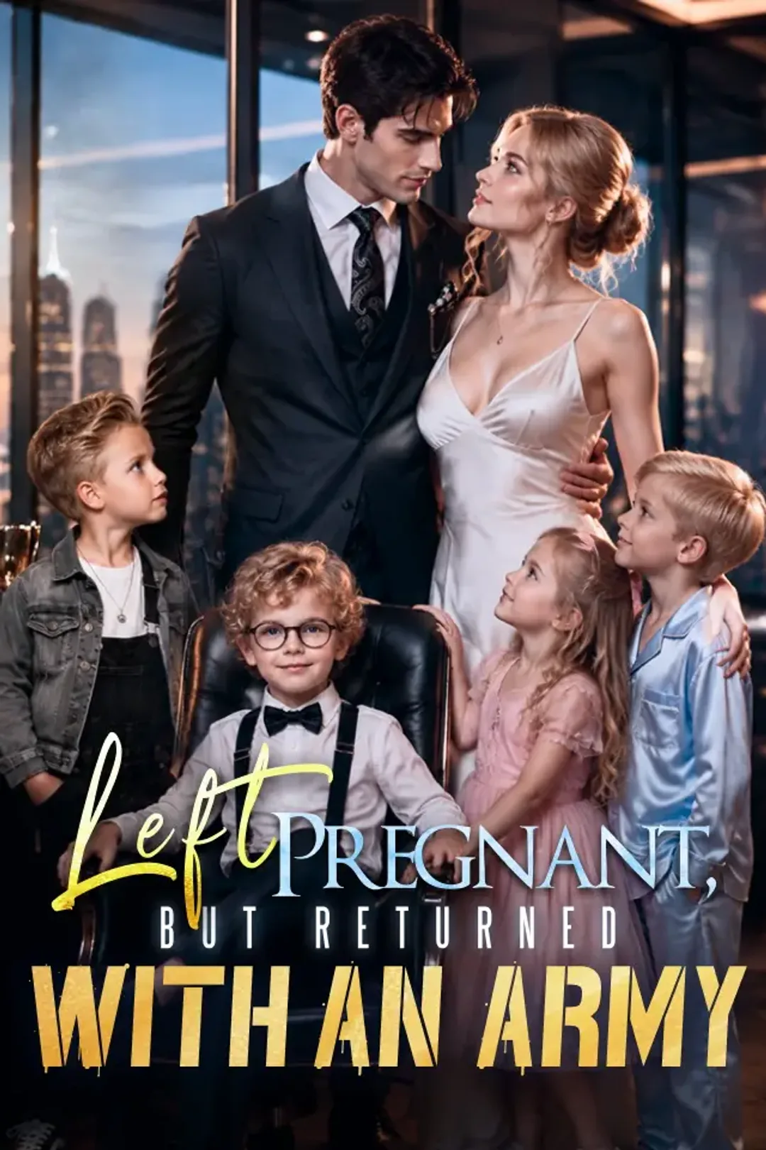 Left Pregnant, But Returned With An Army poster