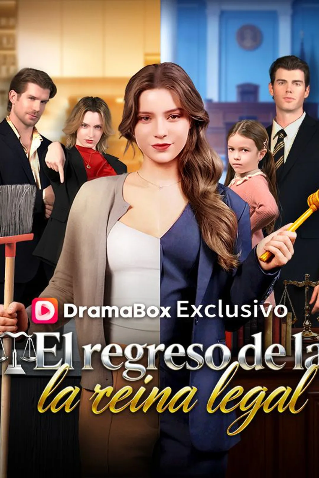 Póster de El regreso de la reina legal