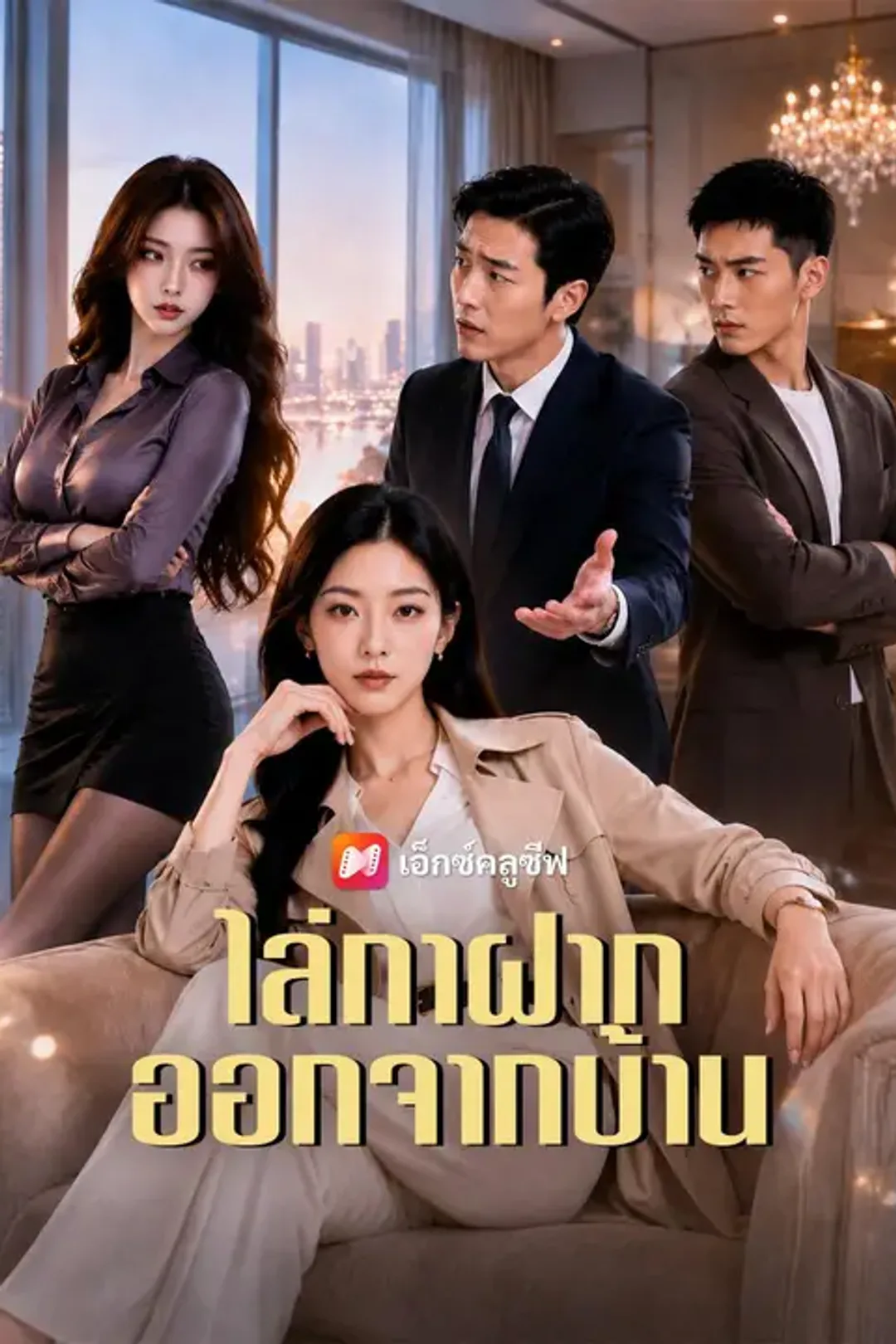 โปสเตอร์ ไล่กาฝากออกจากบ้าน