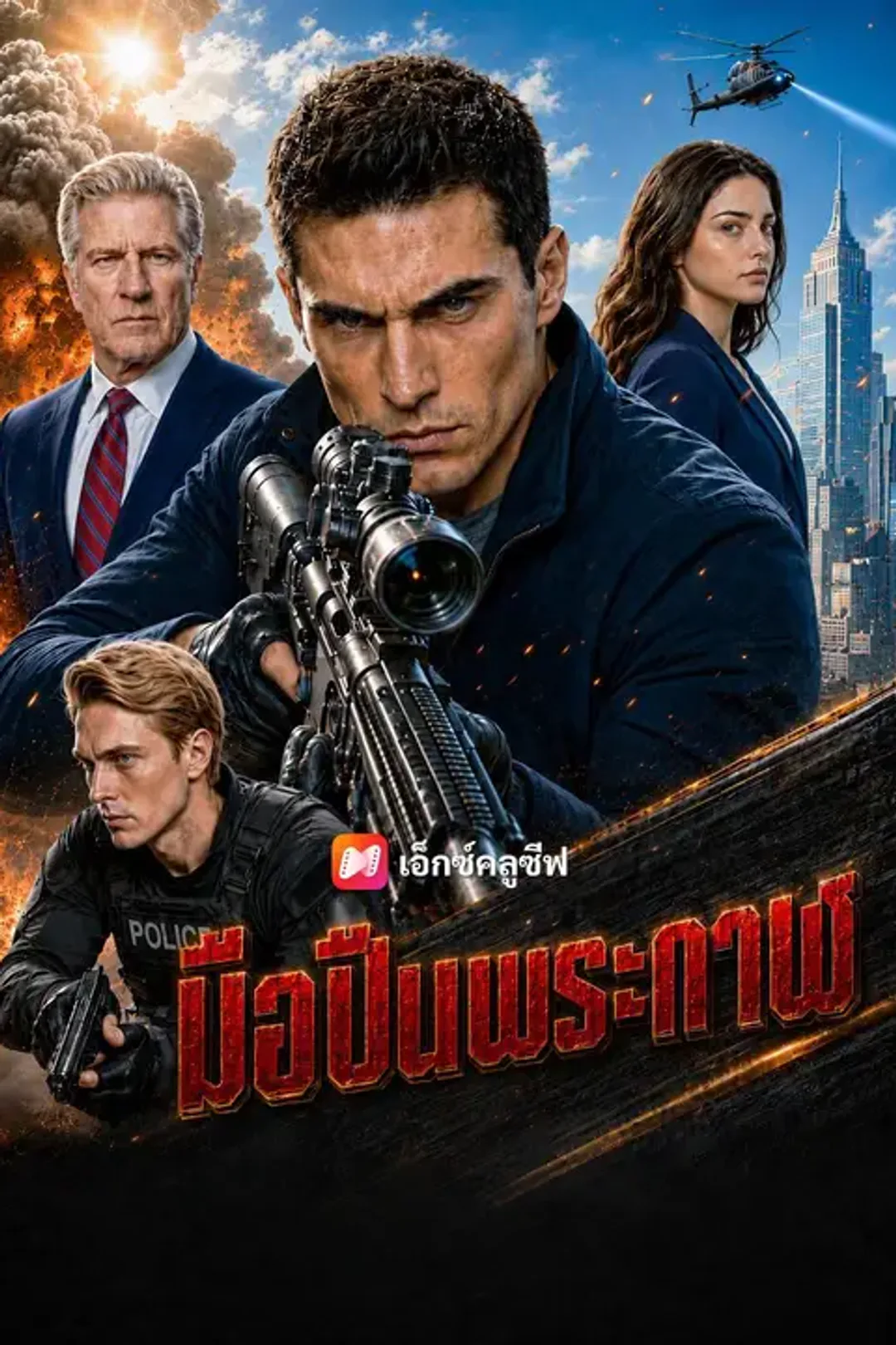 โปสเตอร์ มือปืนพระกาฬ