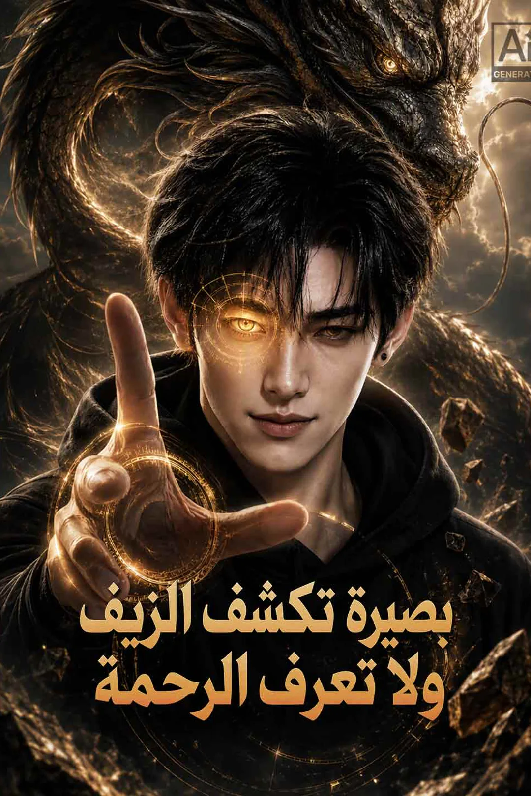 ملصق مسلسل «بصيرة تكشف الزيف ولا تعرف الرحمة»