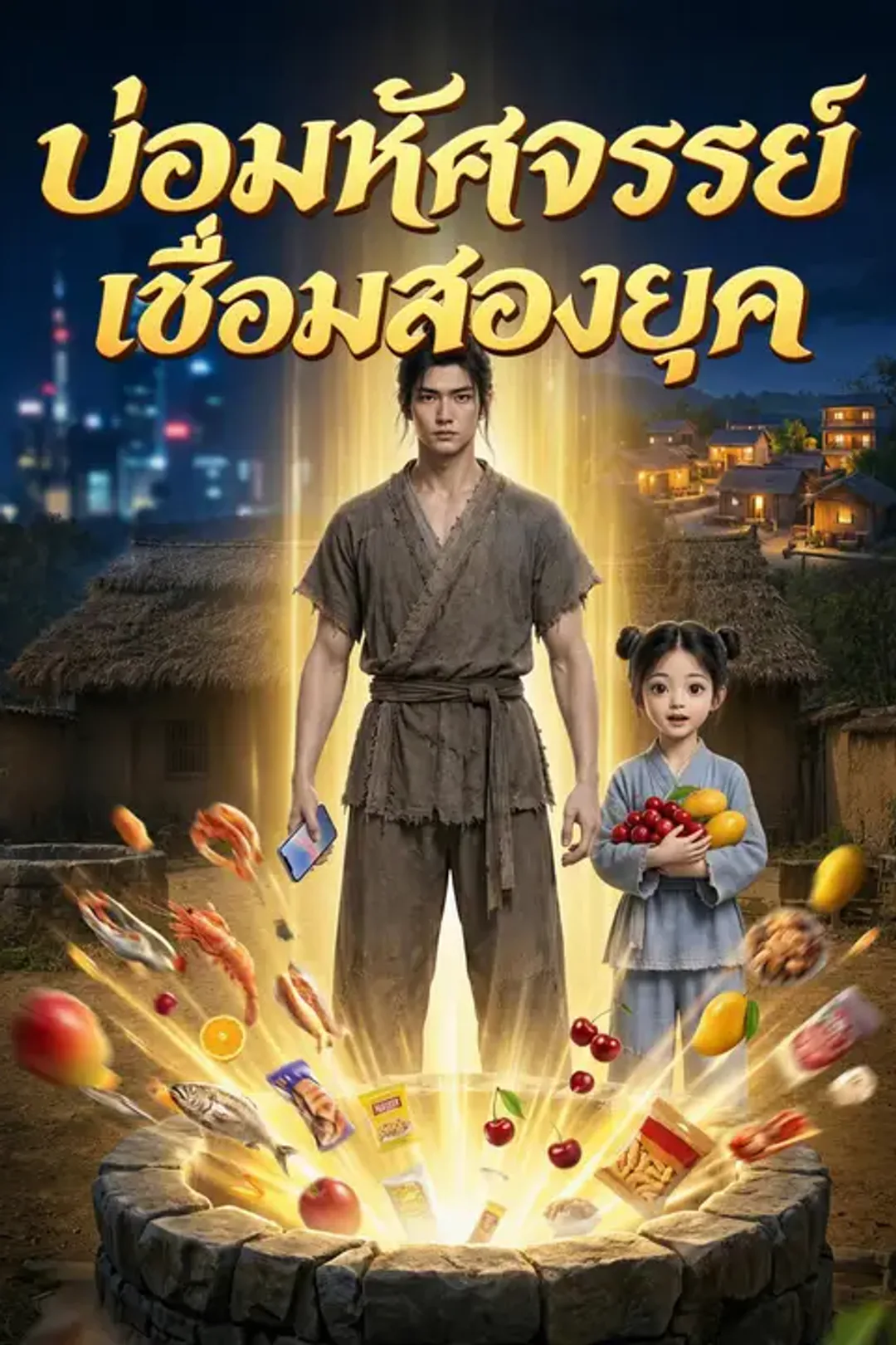 โปสเตอร์ บ่อมหัศจรรย์เชื่อมสองยุค
