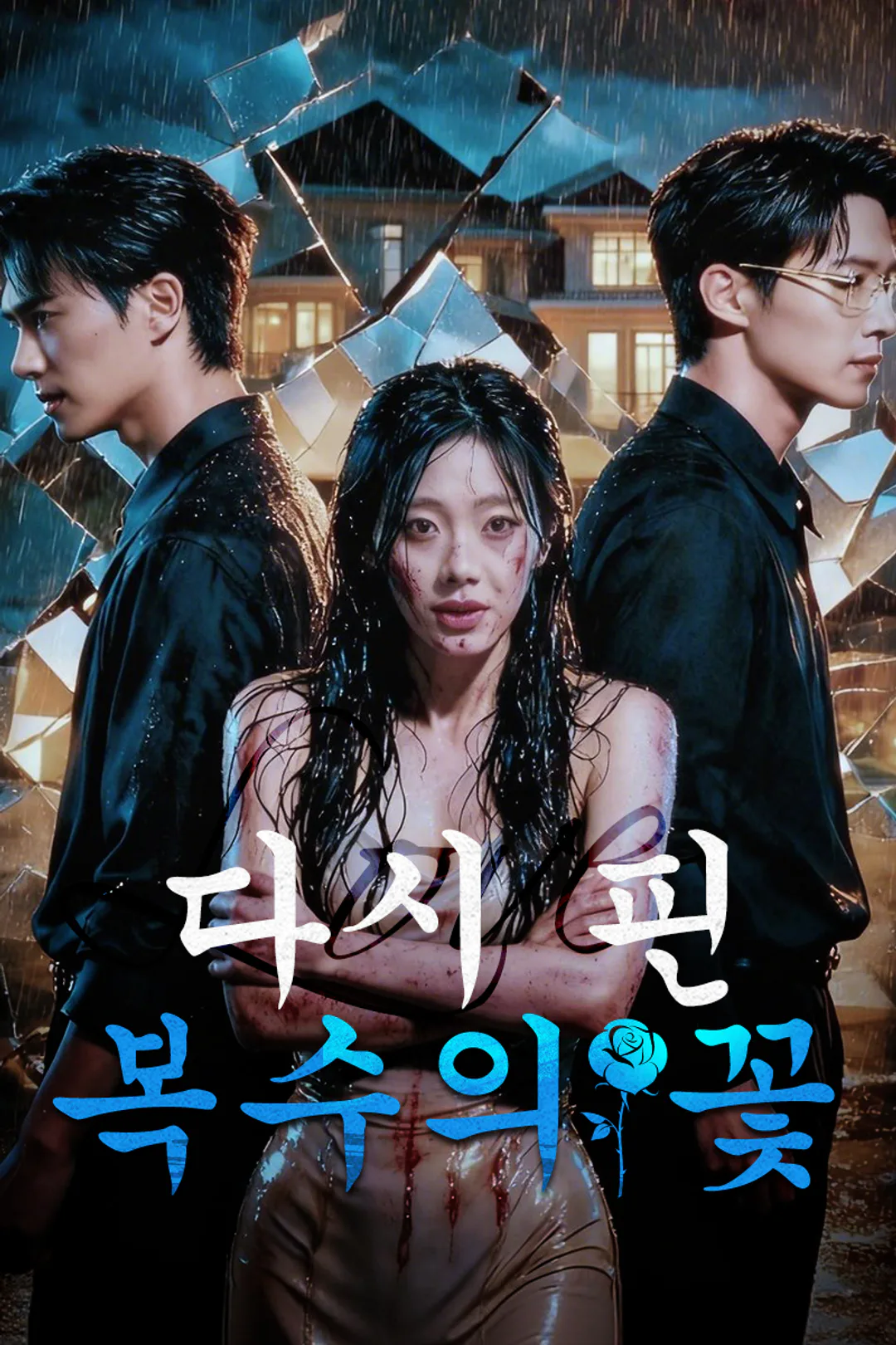 다시 핀 복수의 꽃 포스터