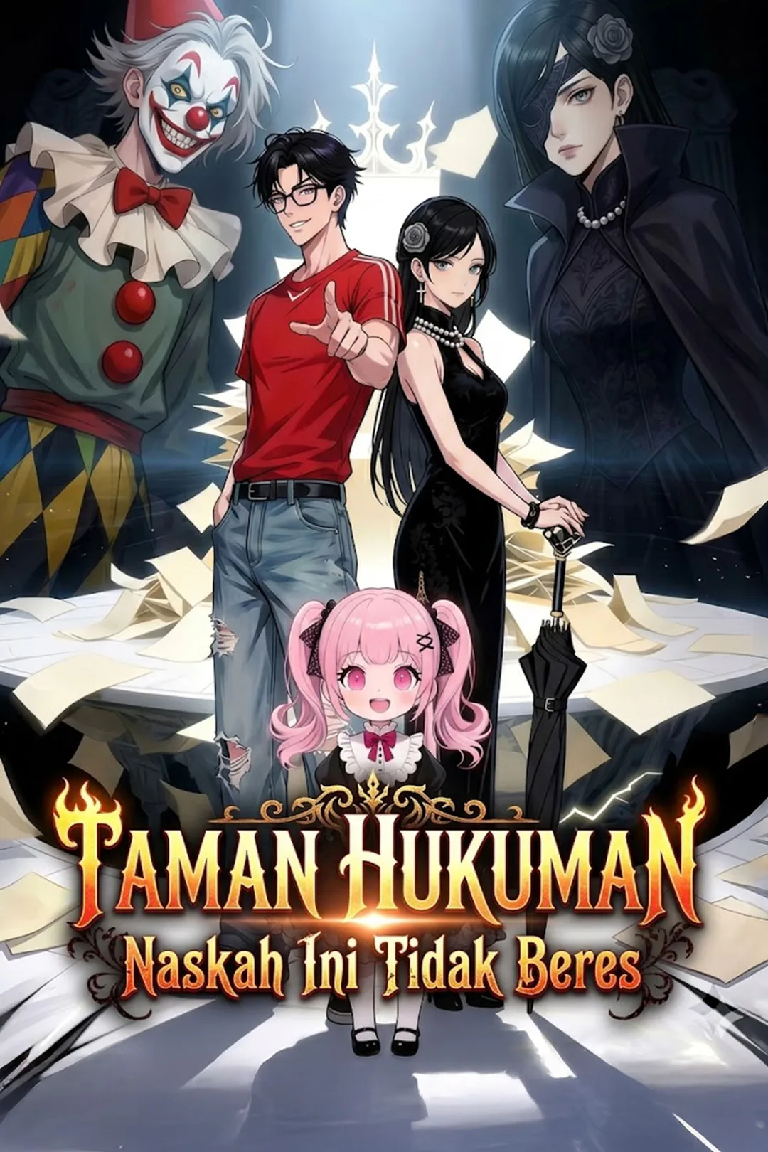 Poster Taman Hukuman: Naskah Ini Tidak Beres