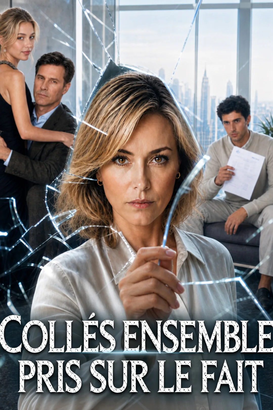 Affiche de Collés ensemble, pris sur le fait(doublage)