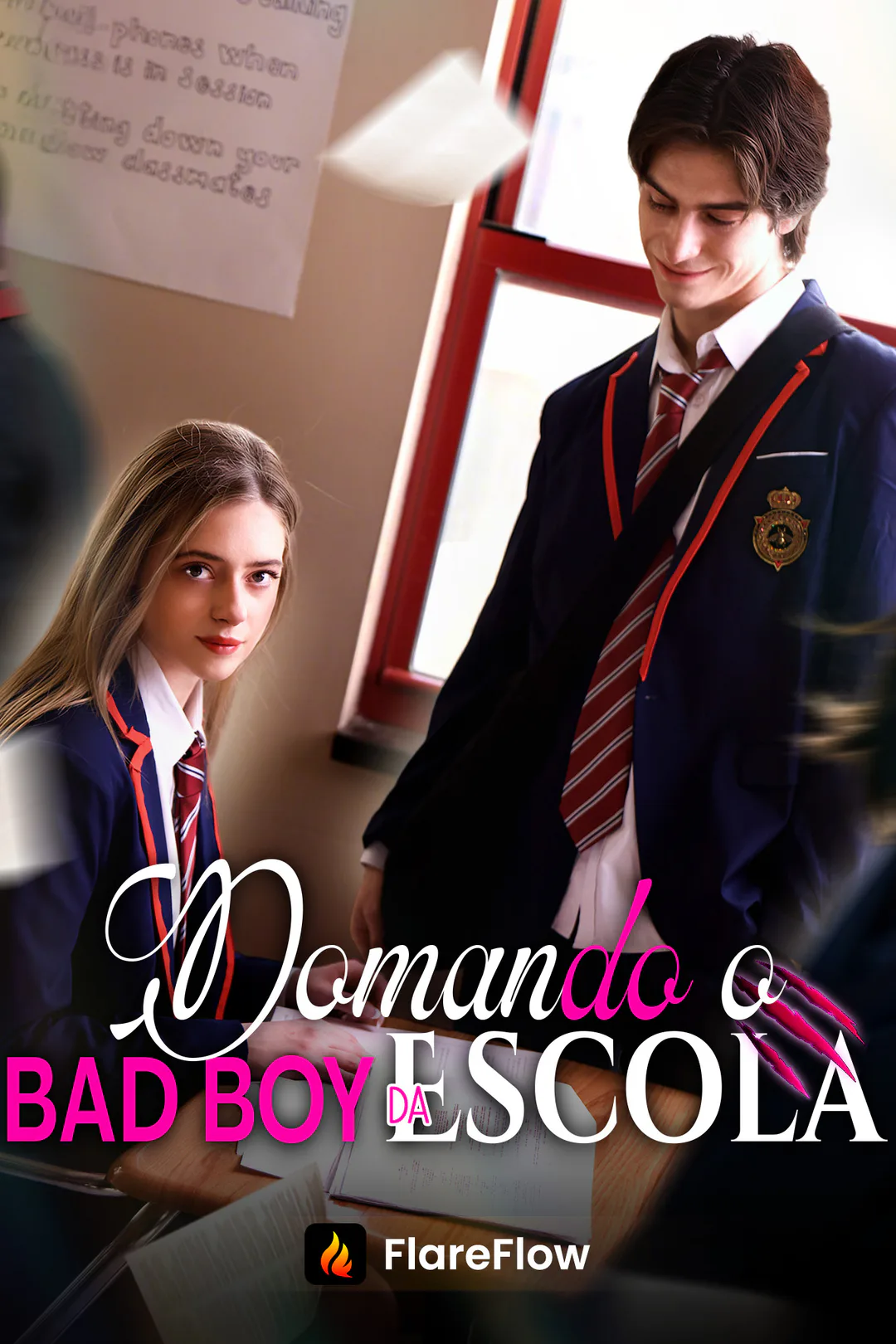 Pôster de Domando o Bad Boy da Escola