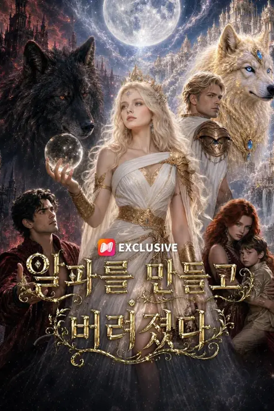 알파를 만들고 버려졌다 포스터