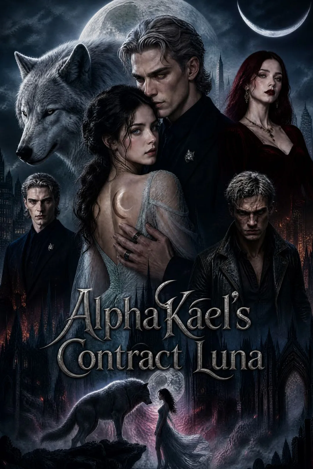 Alpha Kael's Contract Luna poster
