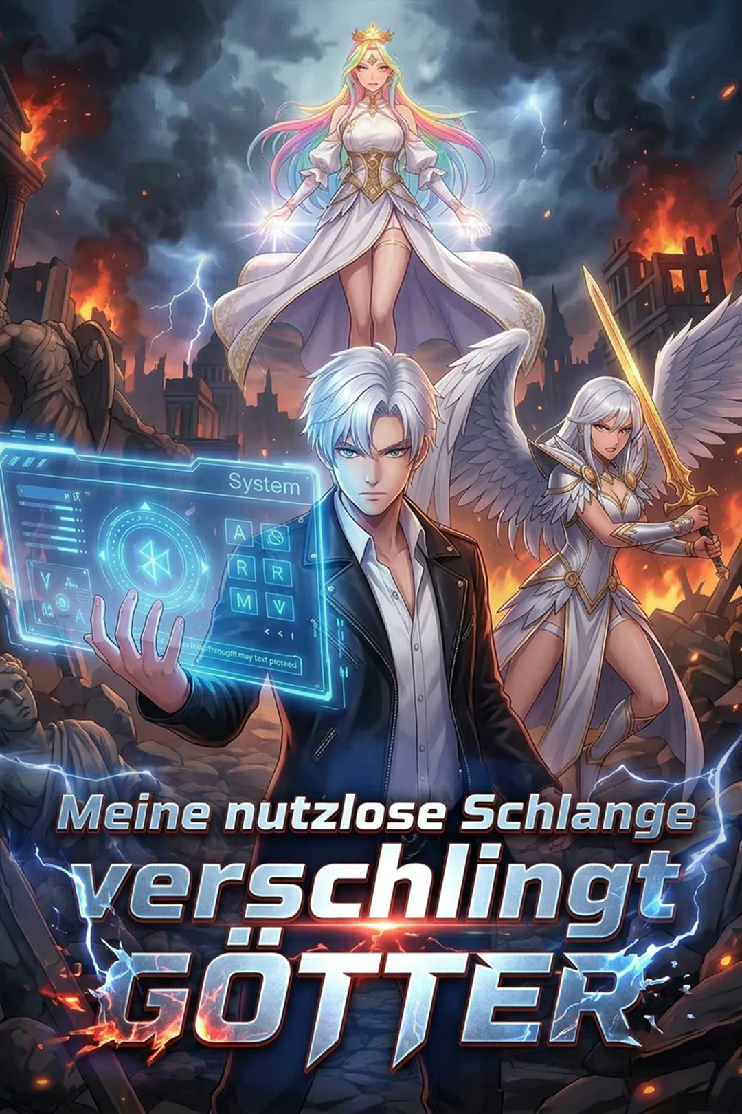 Poster von (Synchronisiert) Meine nutzlose Schlange verschlingt Götter