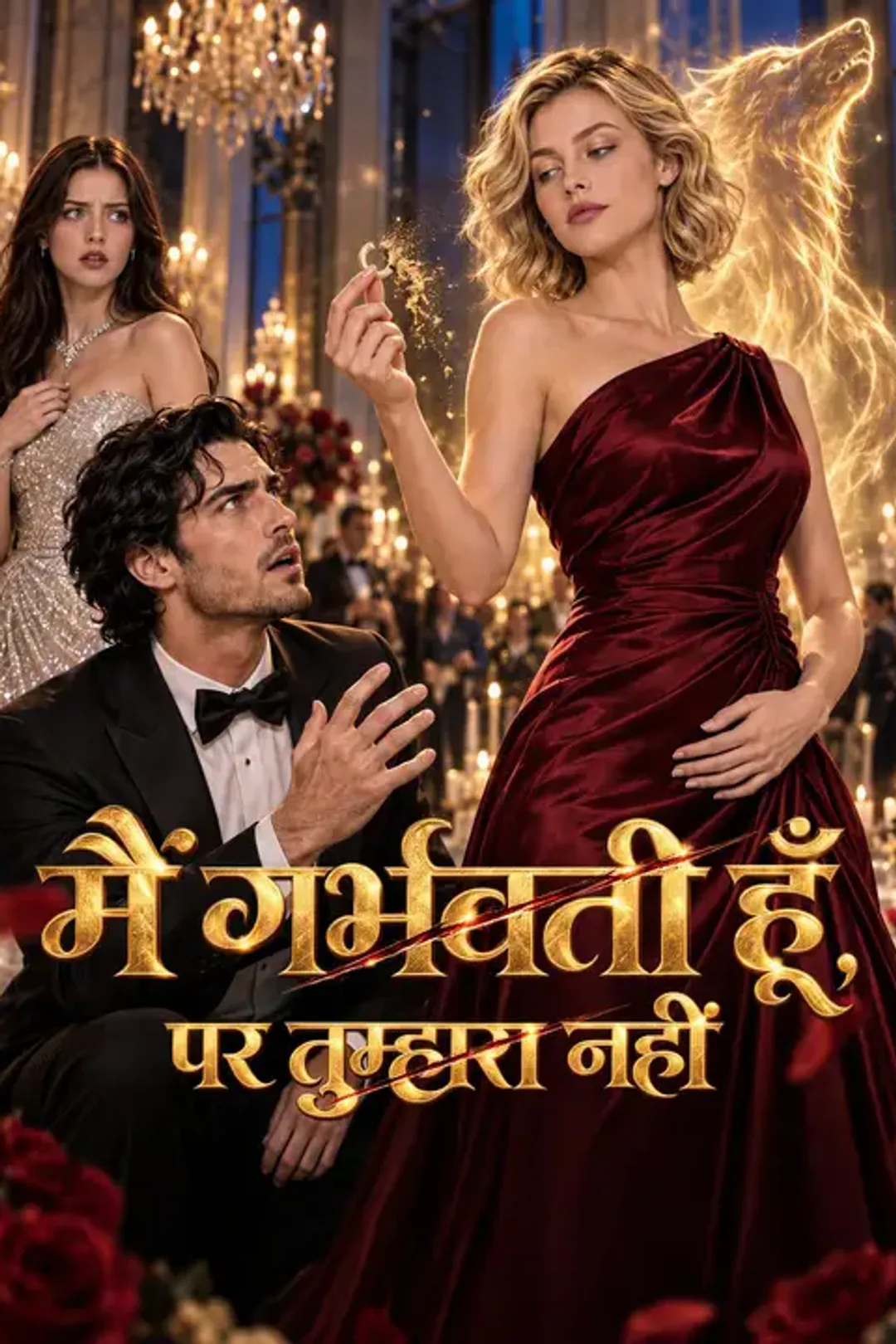 मैं गर्भवती हूँ, पर तुम्हारा नहीं का पोस्टर