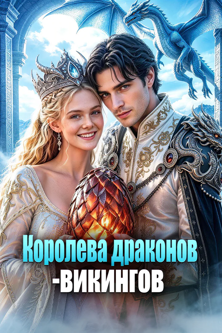 Постер сериала «Королева драконов-викингов»
