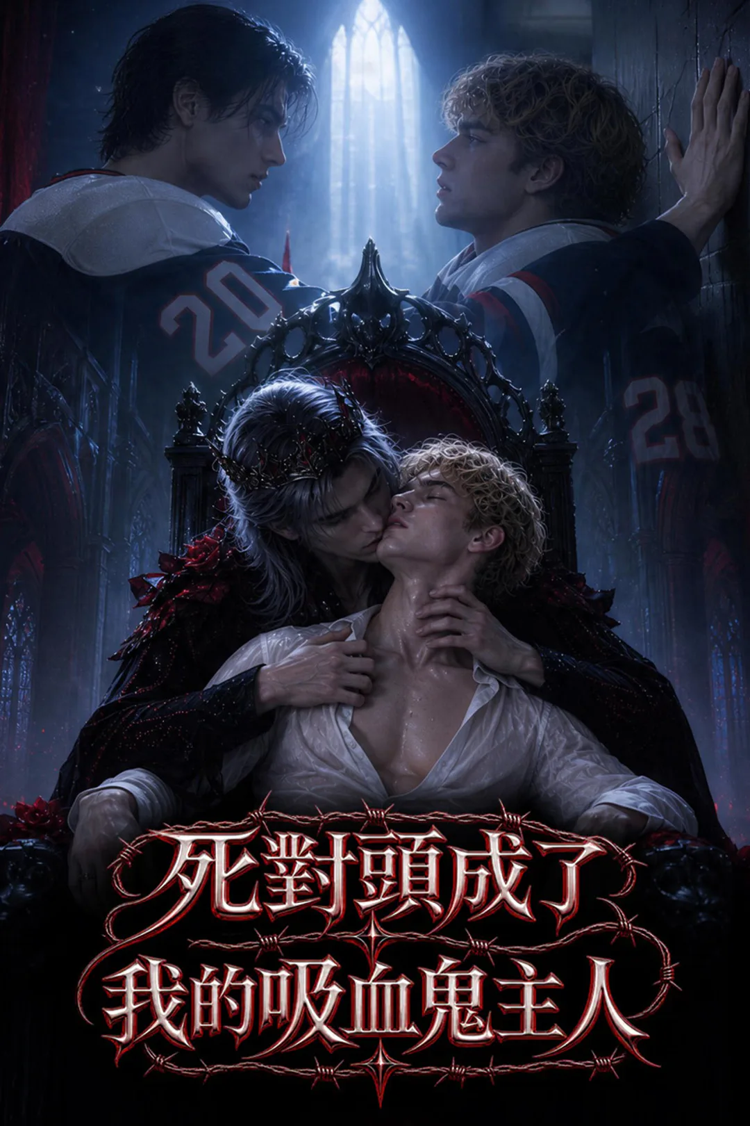 《死對頭成了我的吸血鬼主人》海報