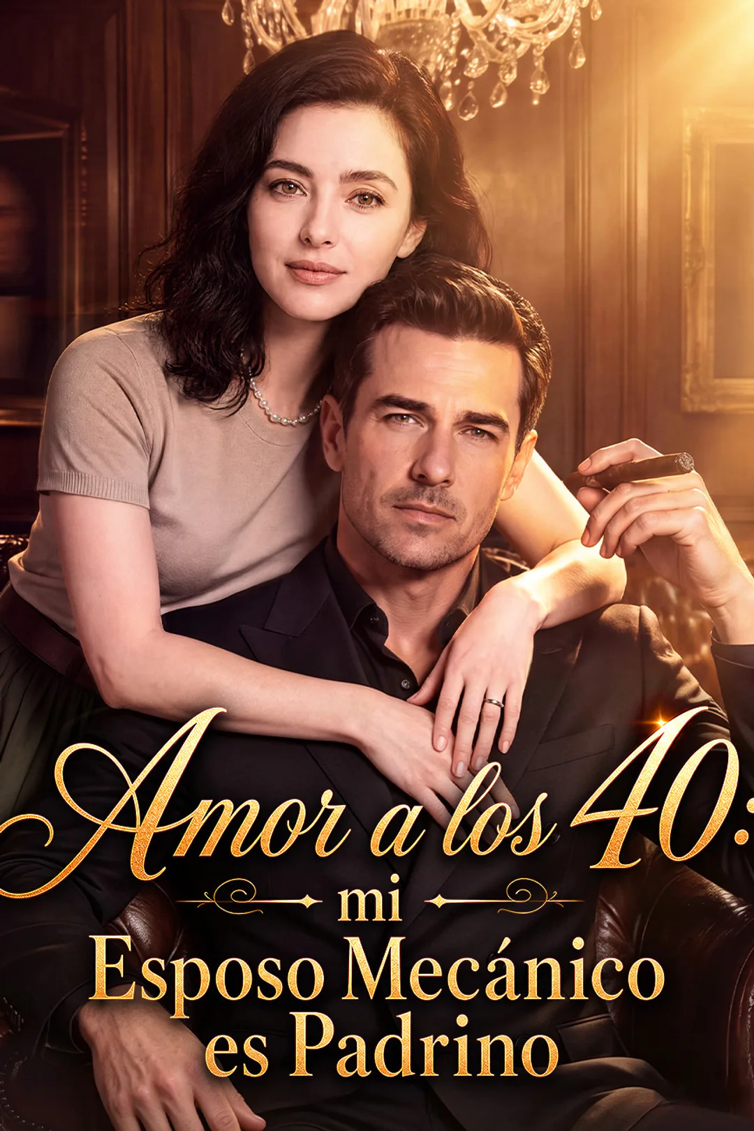 Póster de Amor a los 40: mi esposo mecánico es padrino