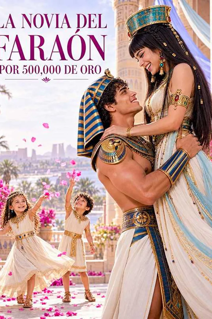 Póster de La novia del faraón por 500.000 de oro