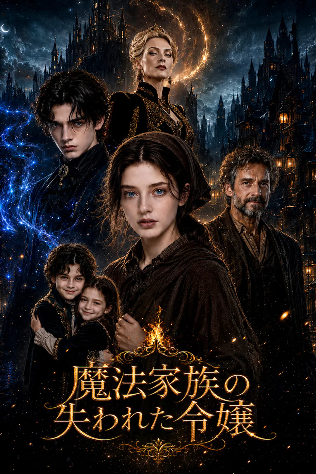 魔法家族の失われた令嬢のポスター