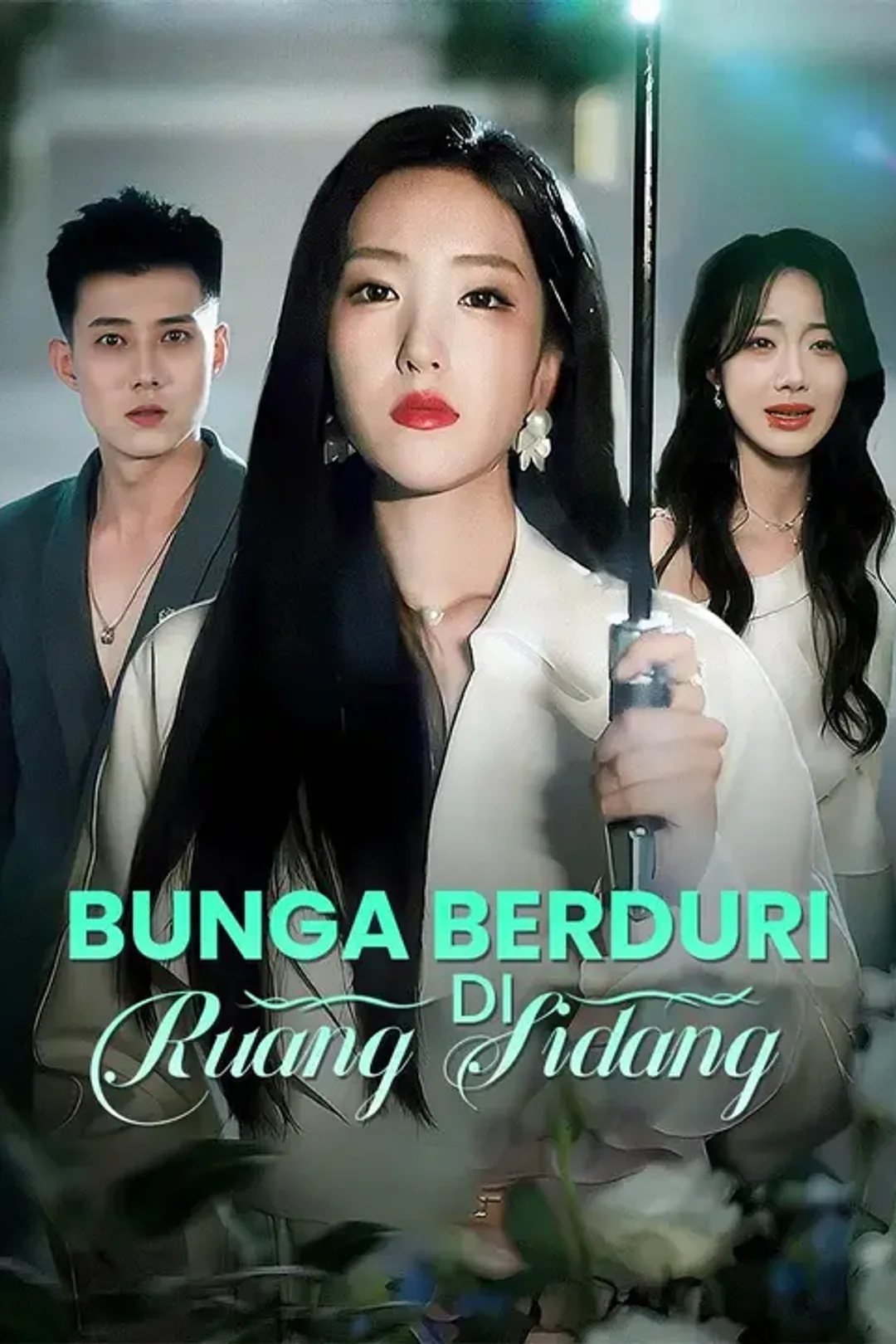 Poster Bunga Berduri di Ruang Sidang