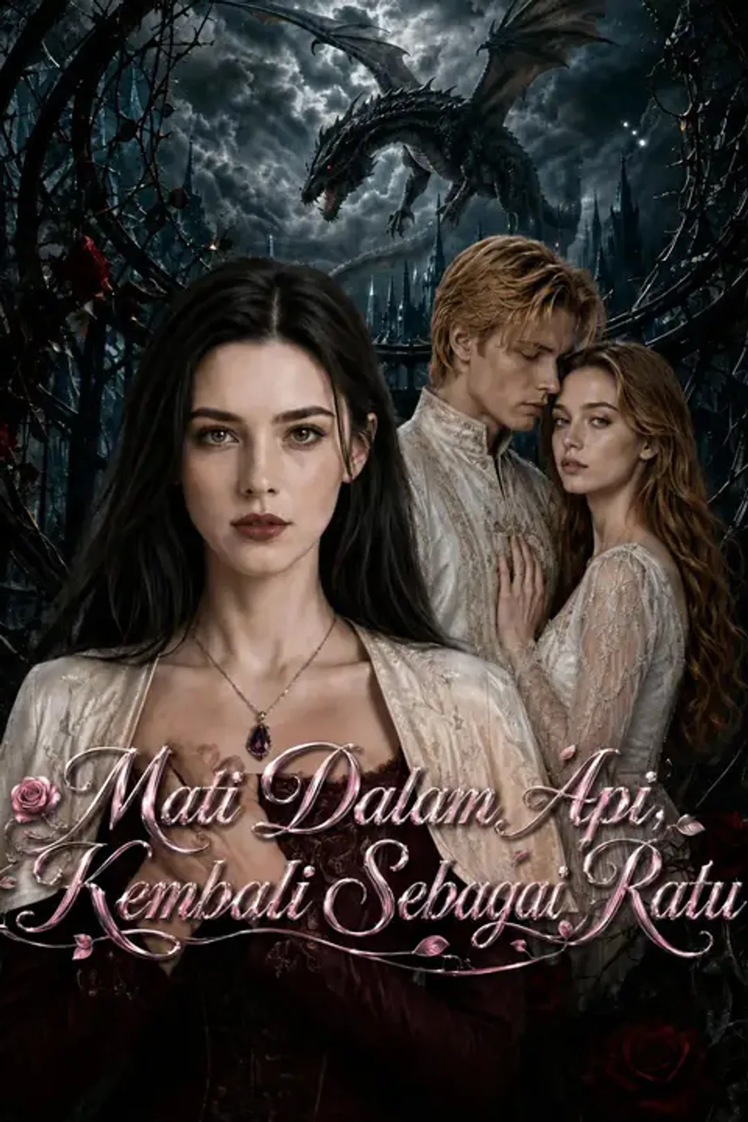 Poster Mati Dalam Api, Kembali Sebagai Ratu