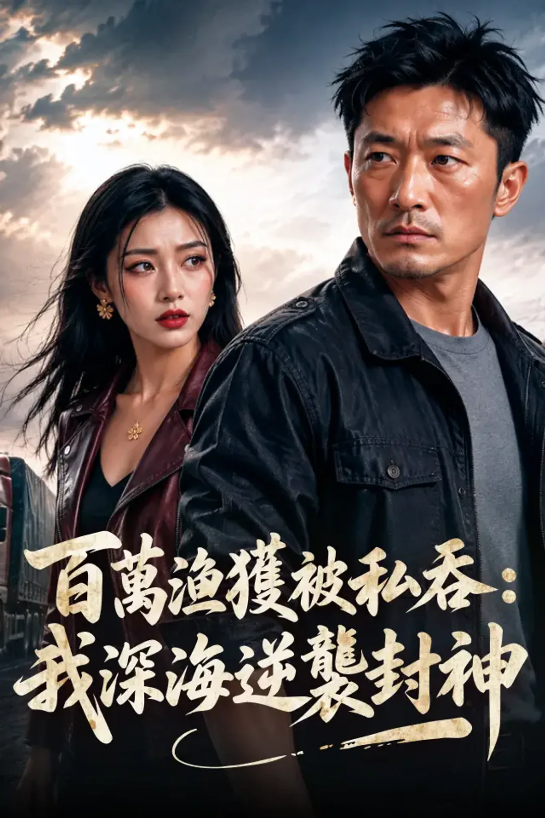《百萬漁獲被私吞：我深海逆襲封神》海報