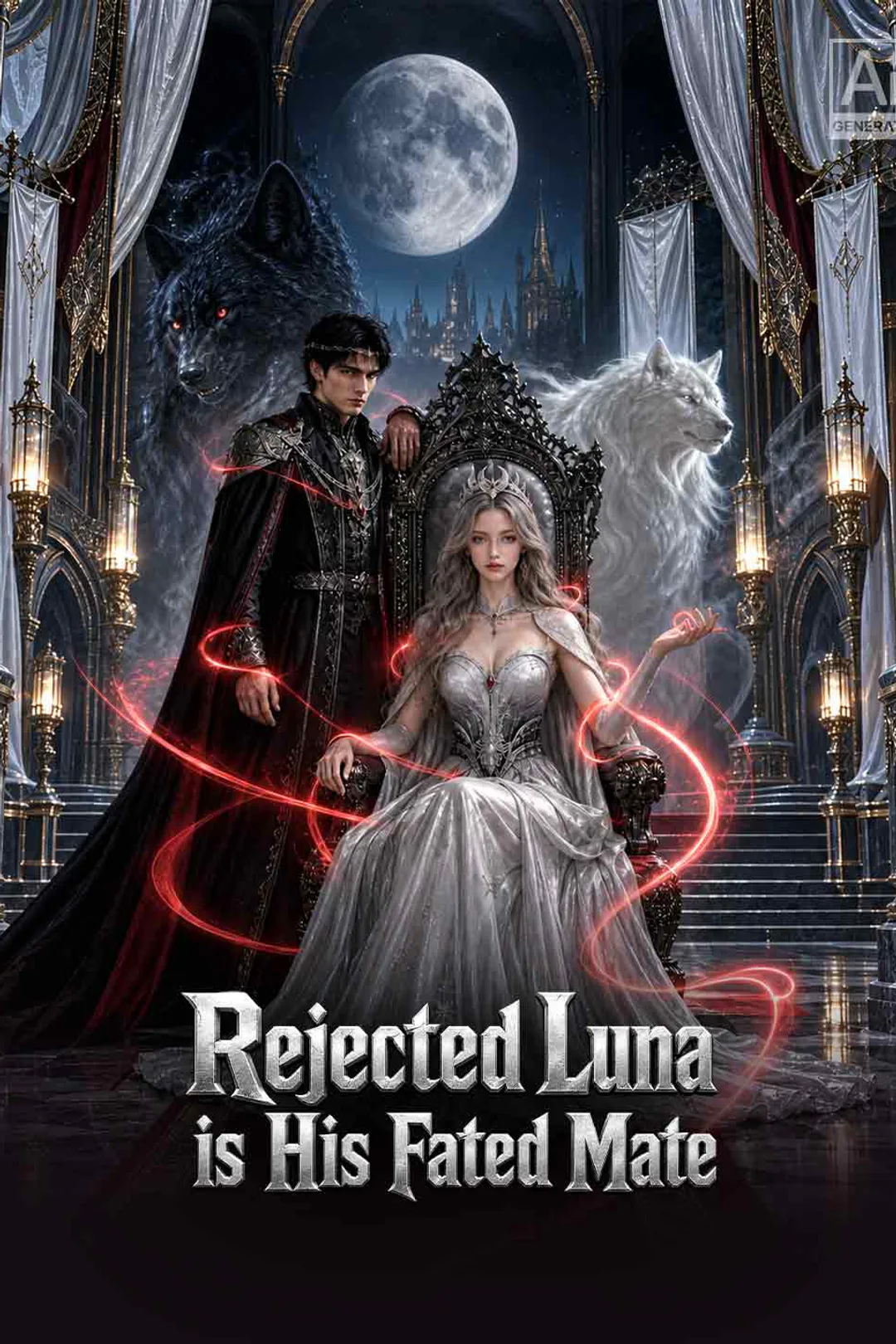 Rejected Luna is His Fated Mate poster