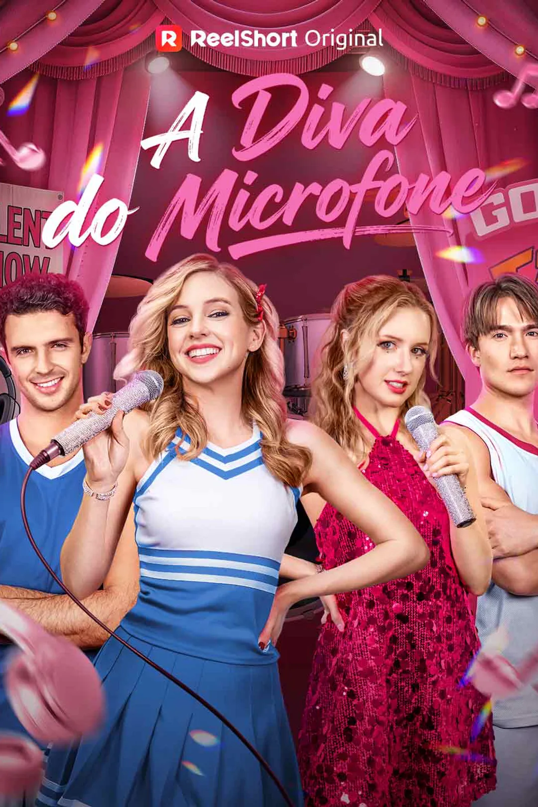 Pôster de A Diva do Microfone