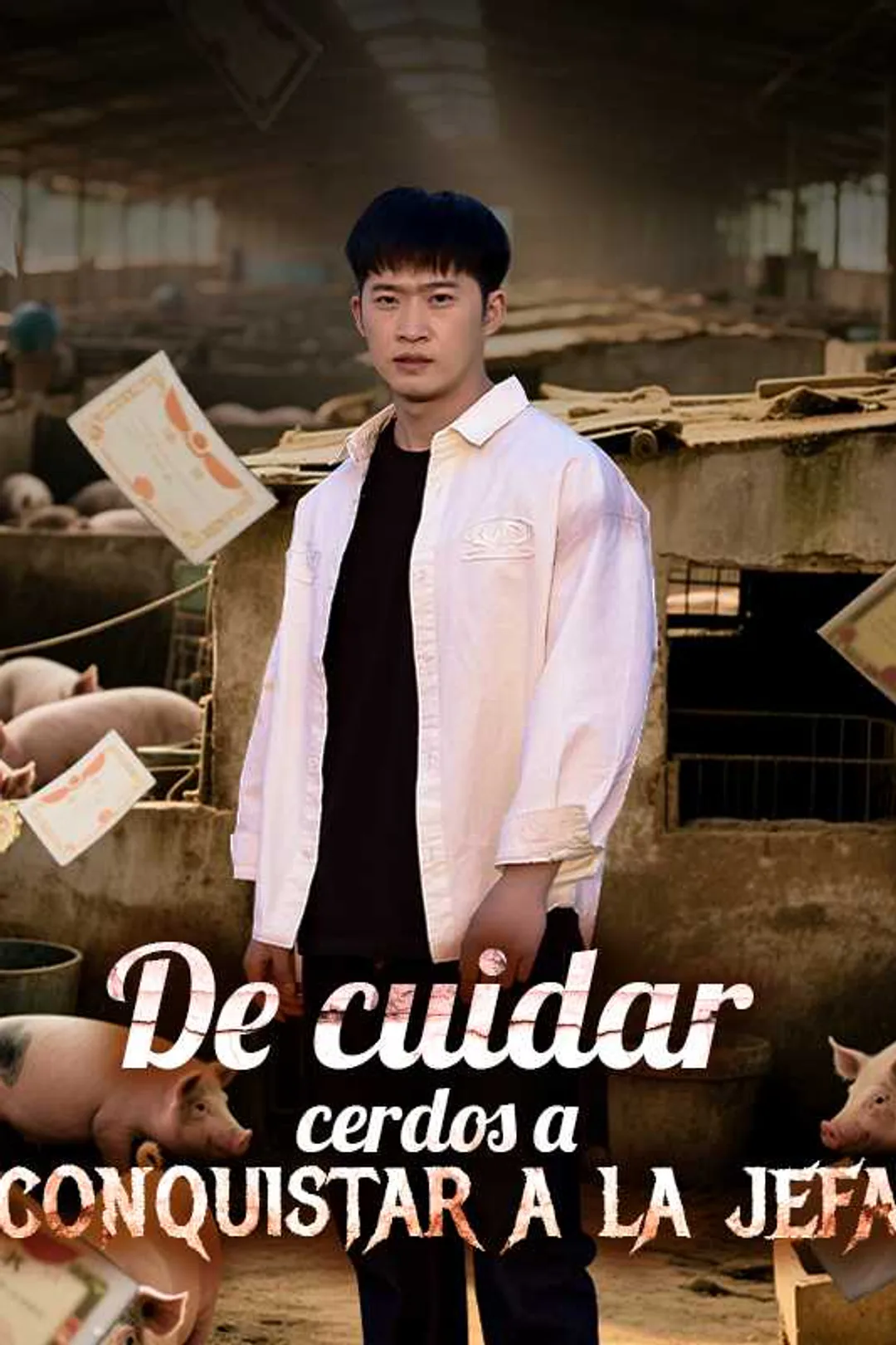 Póster de De cuidar cerdos a conquistar a la jefa