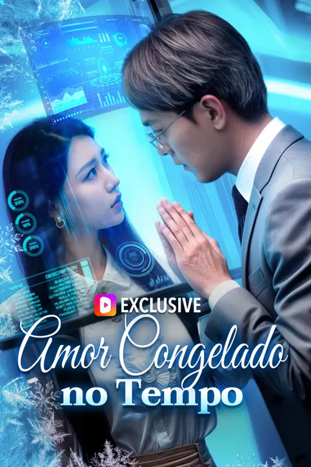 Pôster de Amor Congeladono Tempo