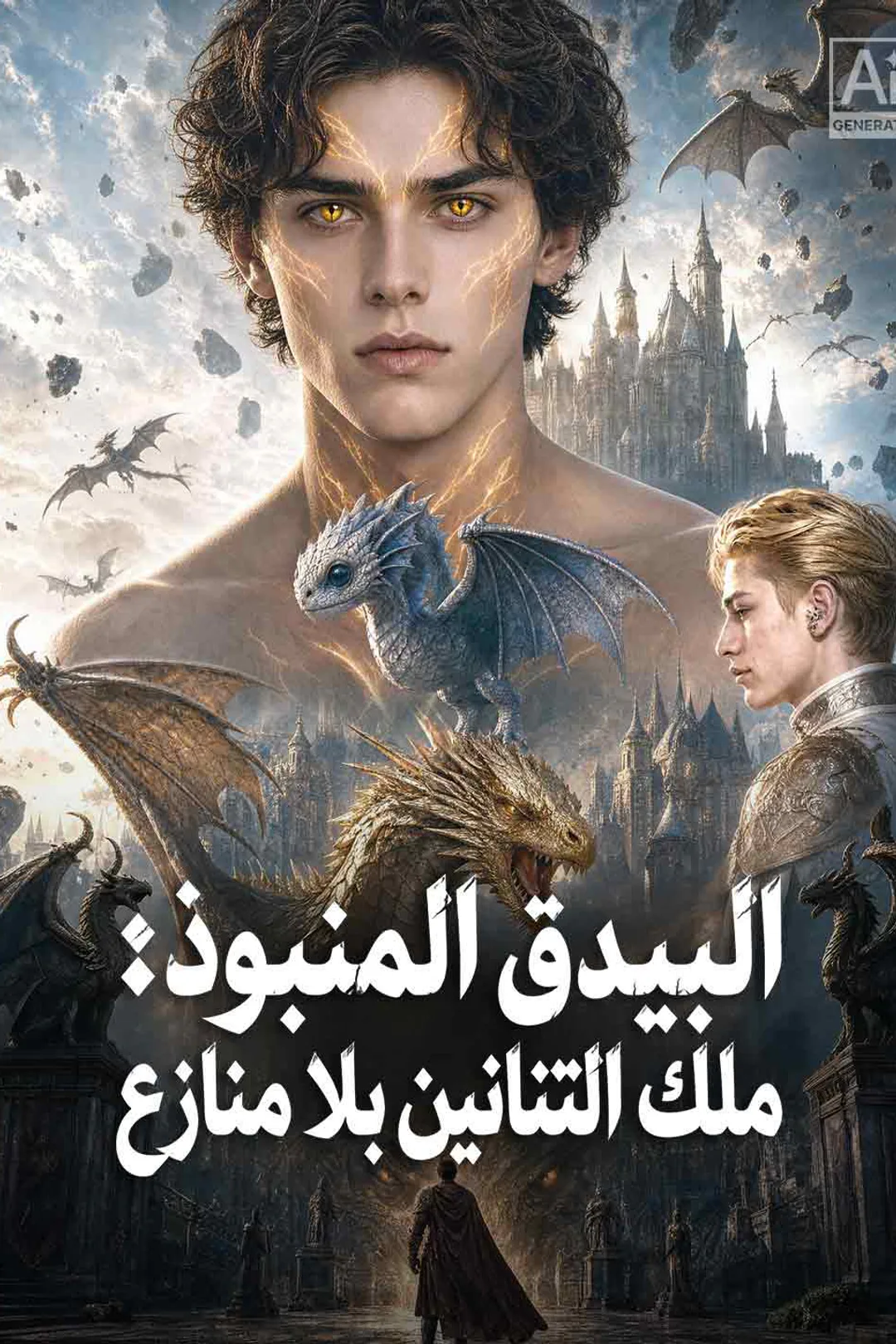 ملصق مسلسل «البيدق المنبوذ: ملك التنانين بلا منازع»