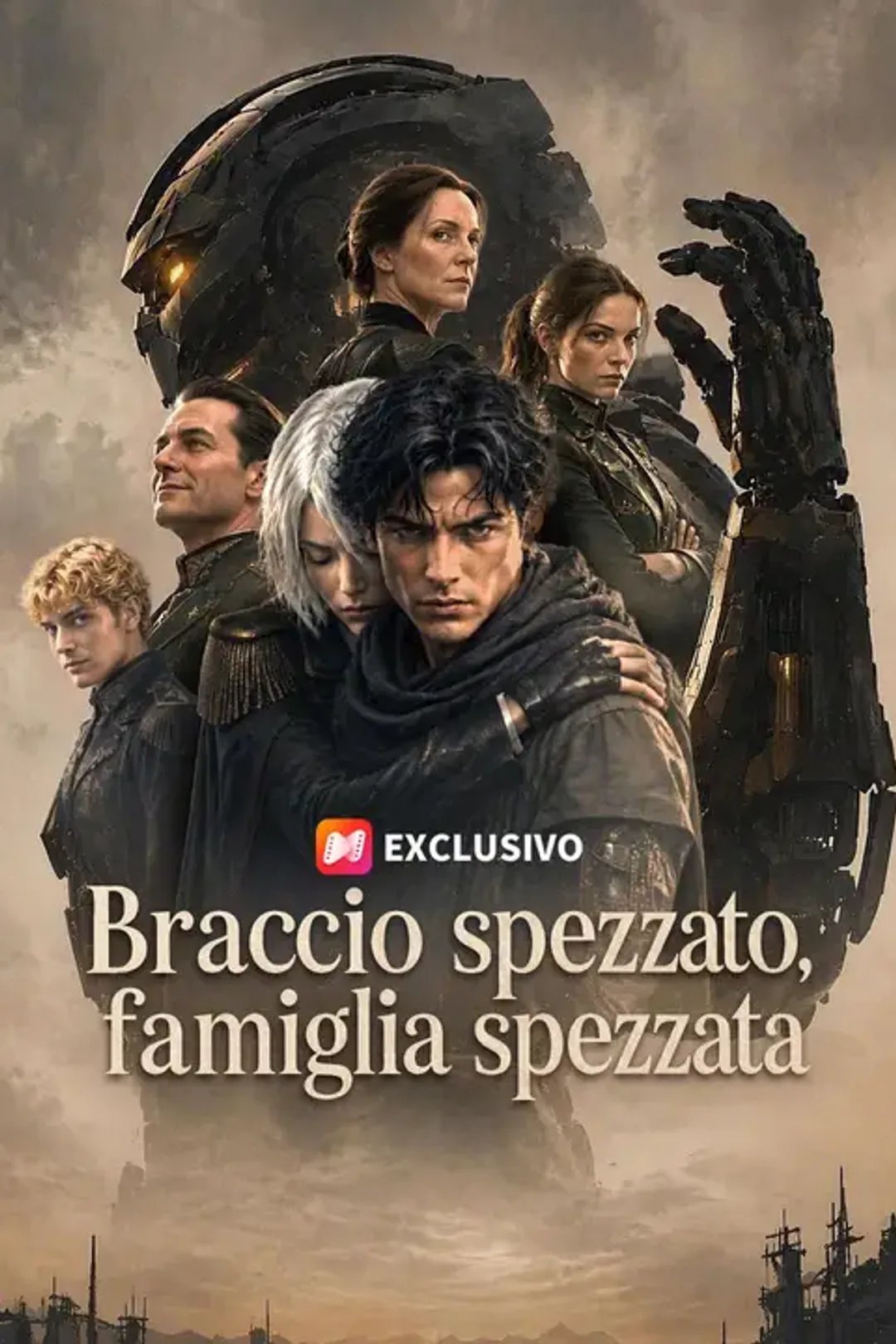 Locandina di Braccio spezzato, famiglia spezzata