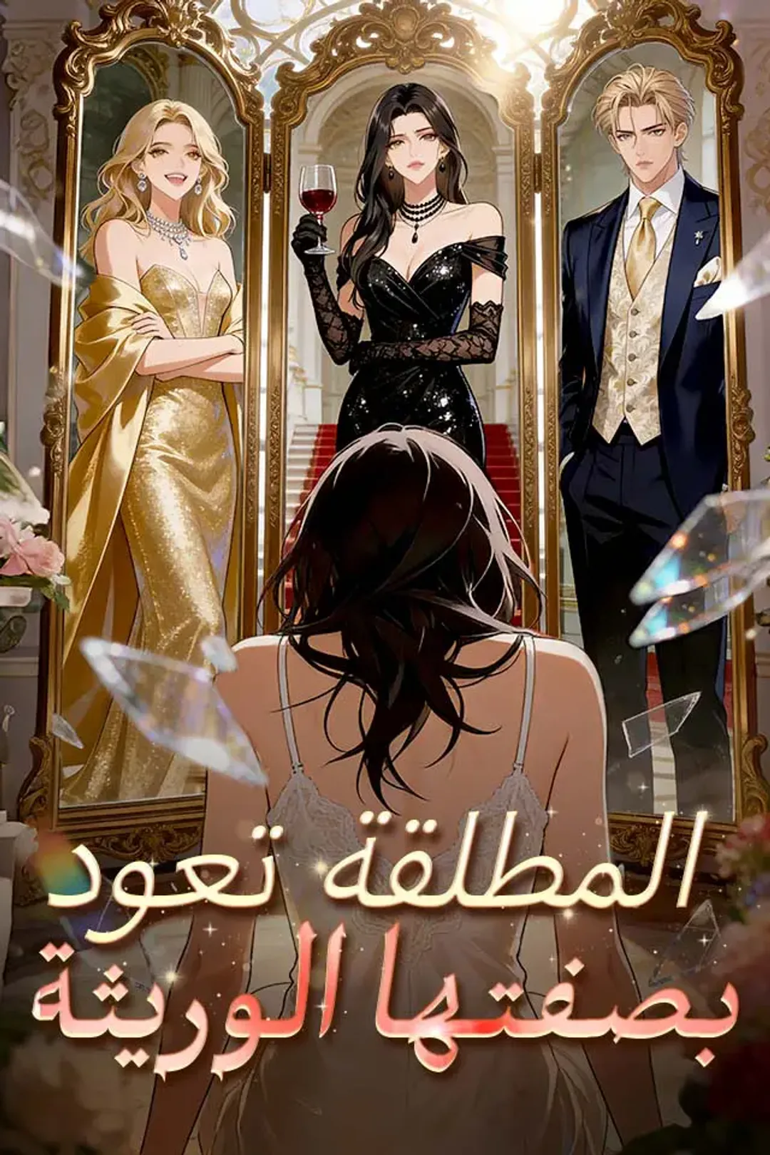 ملصق مسلسل «المطلقة تعود بصفتها الوريثة»