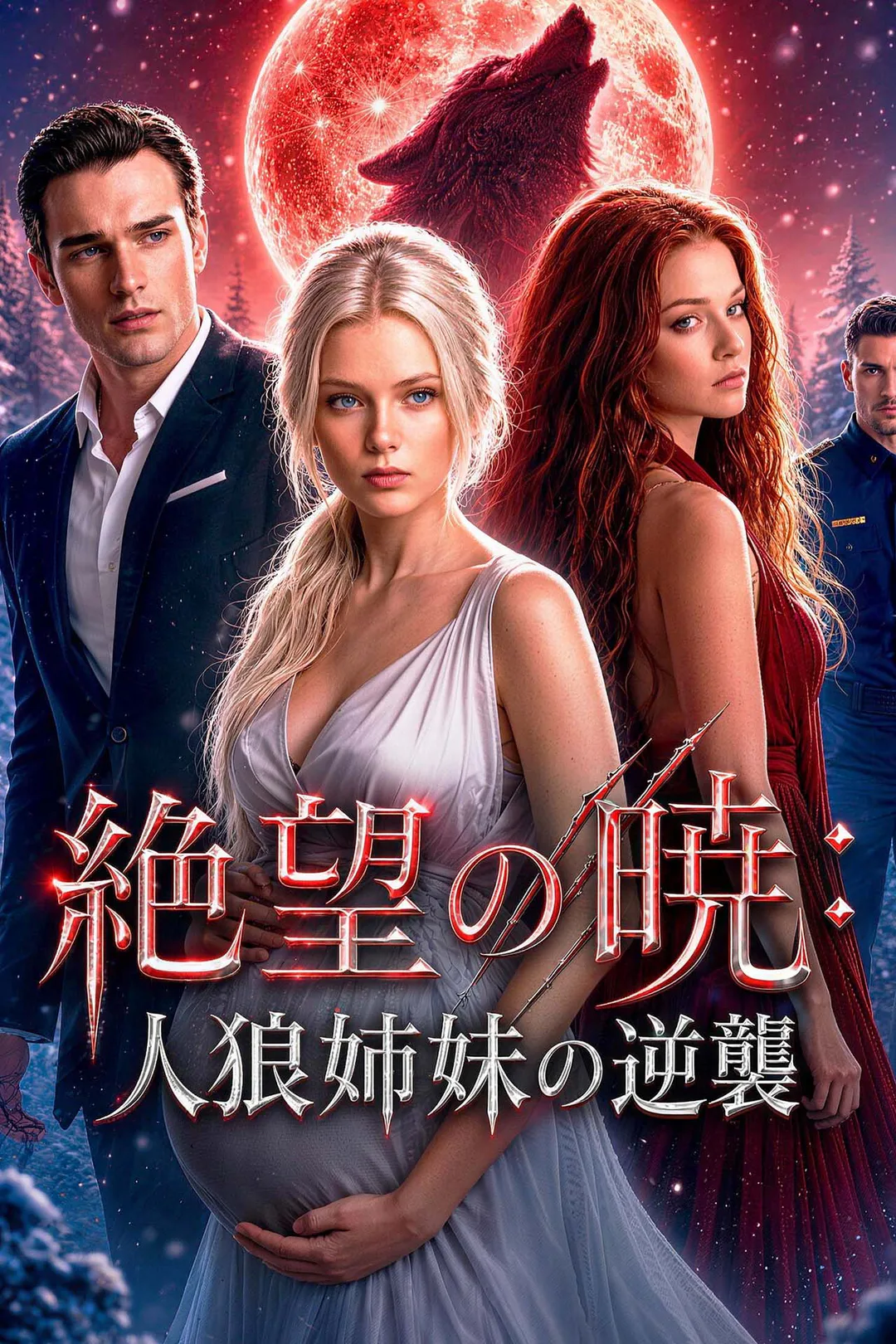 絶望の暁：人狼姉妹の逆襲のポスター