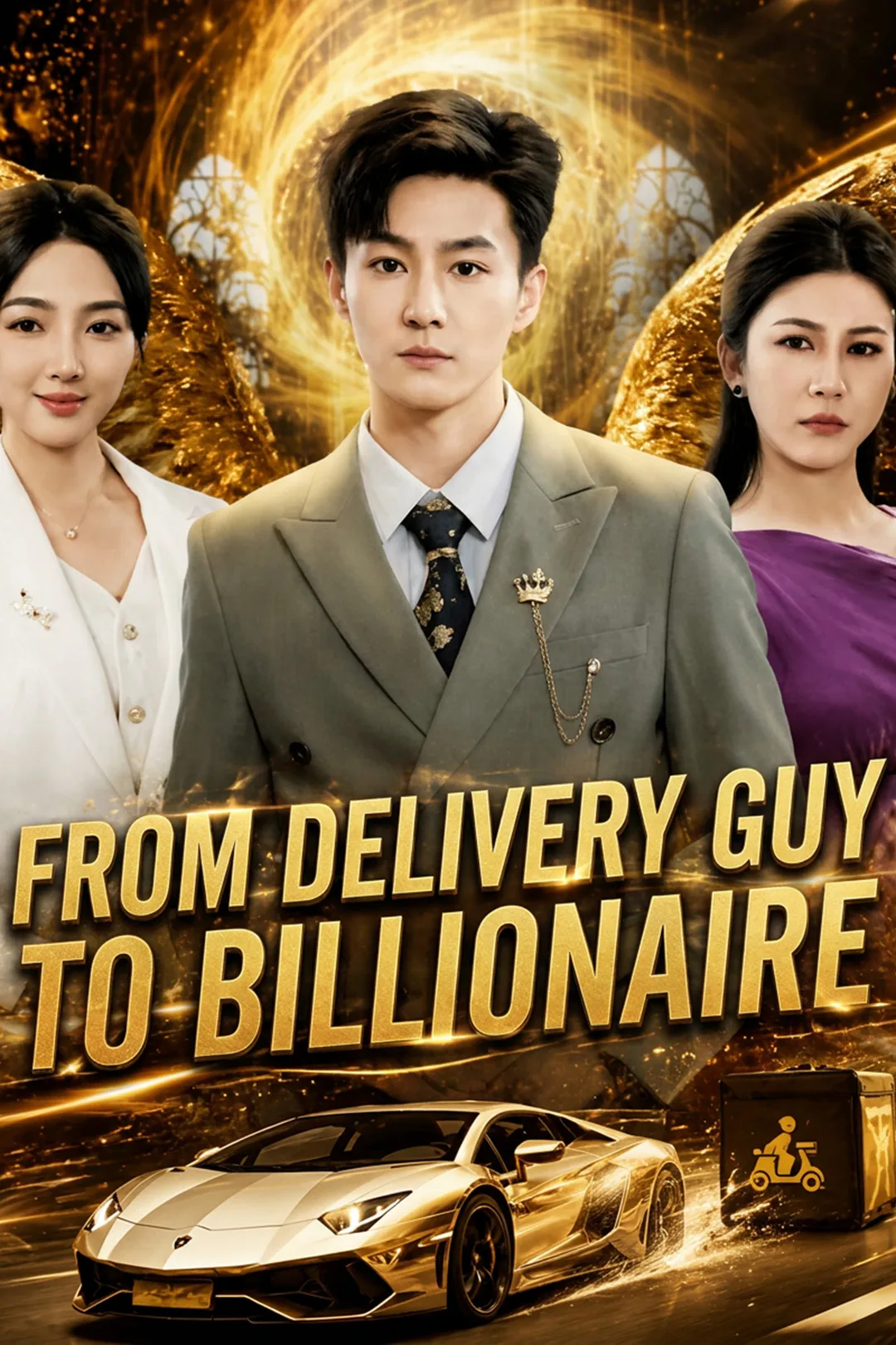 From Delivery Guy to Billionaire poster