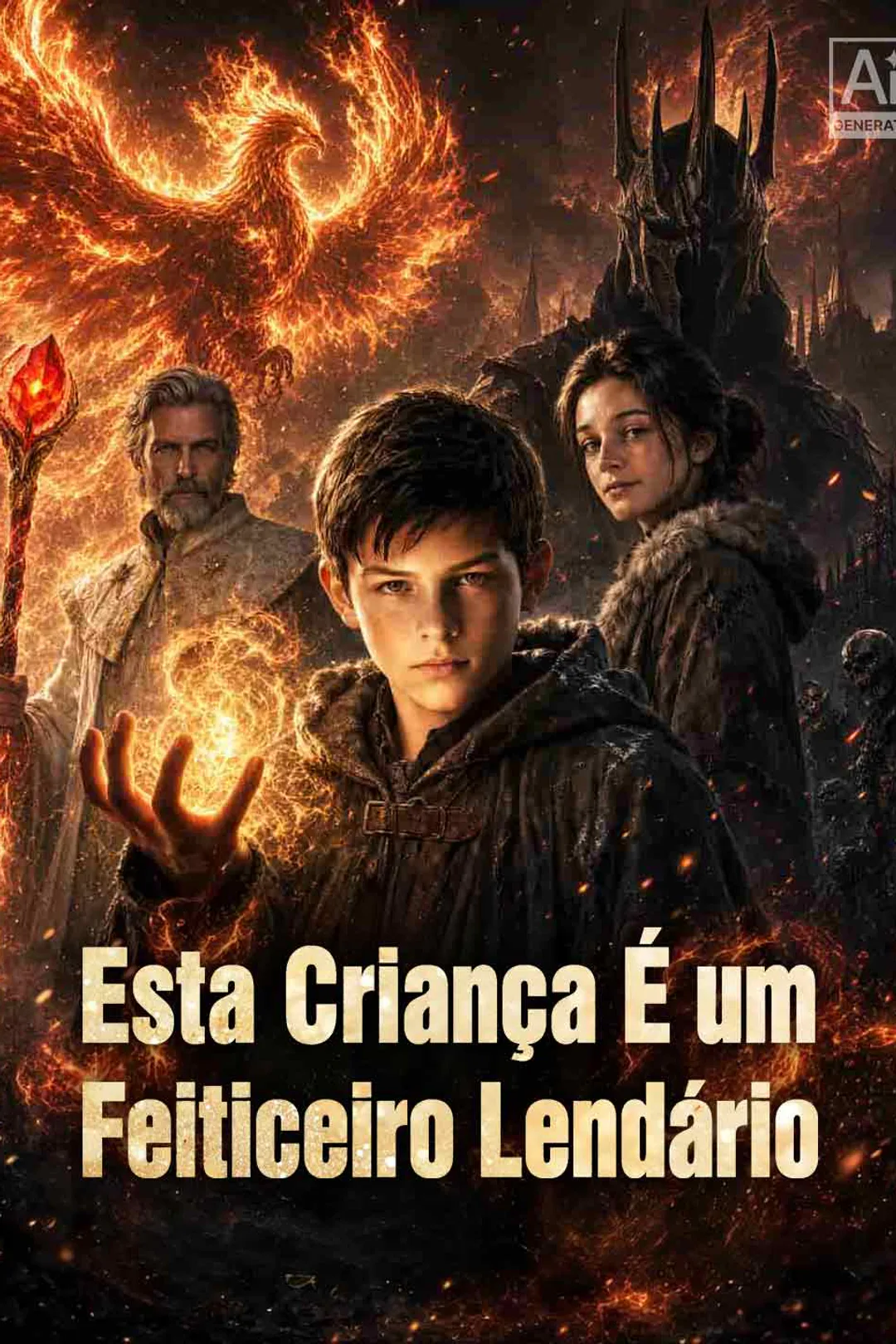 Pôster de Esta Criança É um Feiticeiro Lendário