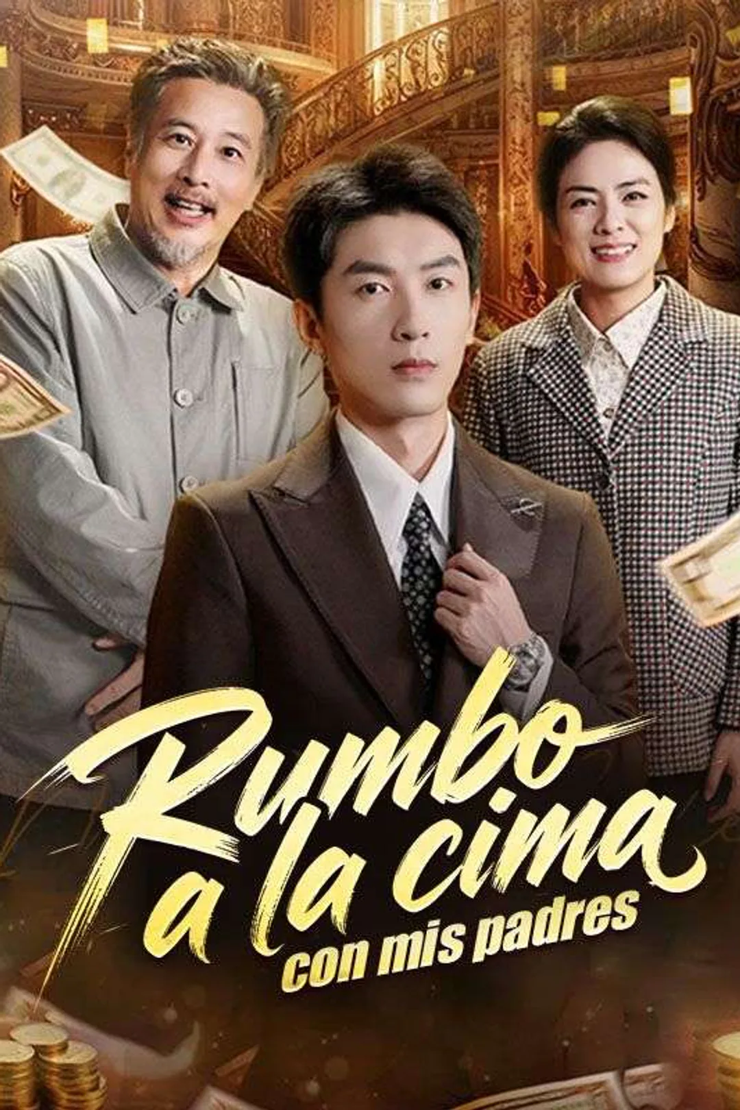 Póster de Rumbo a la cima con mis padres