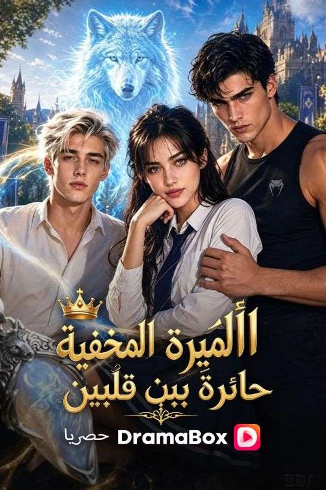 ملصق مسلسل «الأميرة المخفية، حائرة بين قلبين»