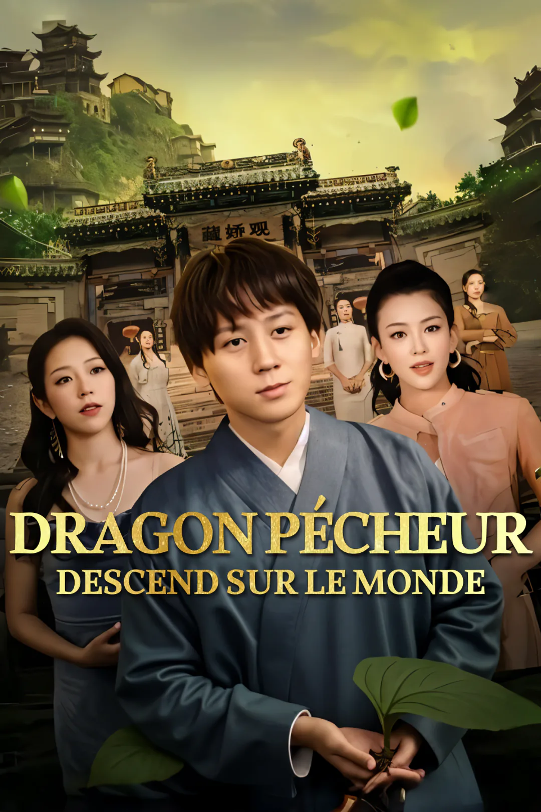 Affiche de Dragon Pécheur Descend sur le Monde