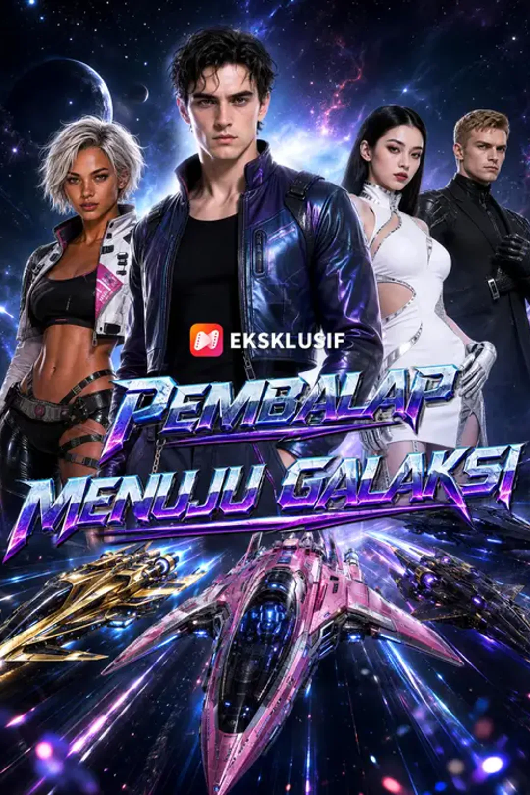 Poster Pembalap Menuju Galaksi