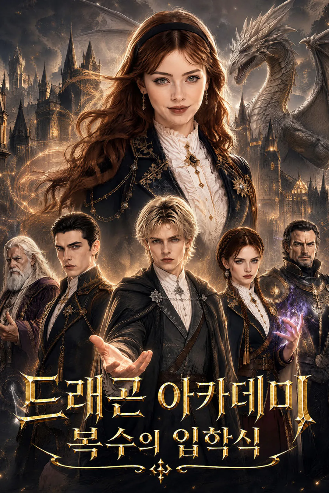 드래곤 아카데미, 복수의 입학식 포스터