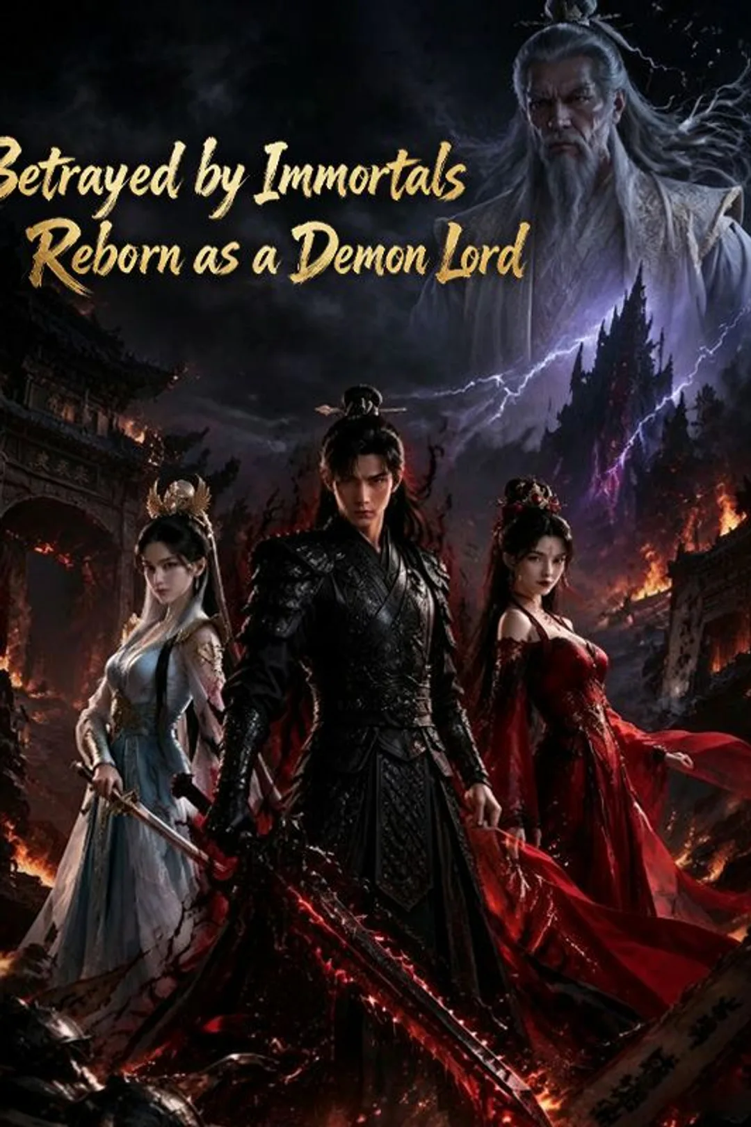 Betrayed by Immortals, Reborn as a Demon Lord poster