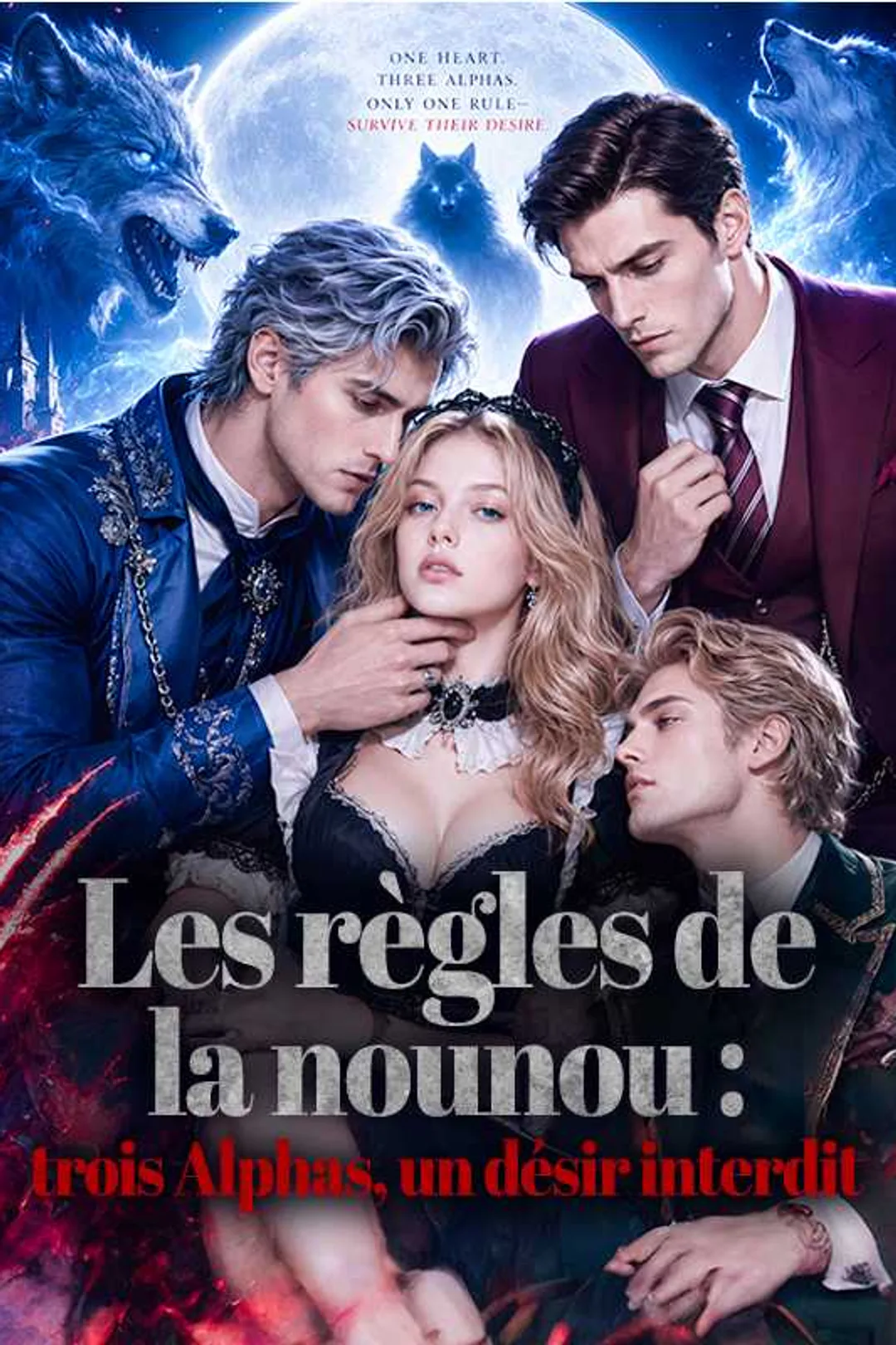 Affiche de Les règles de la nounou : trois Alphas, un désir interdit