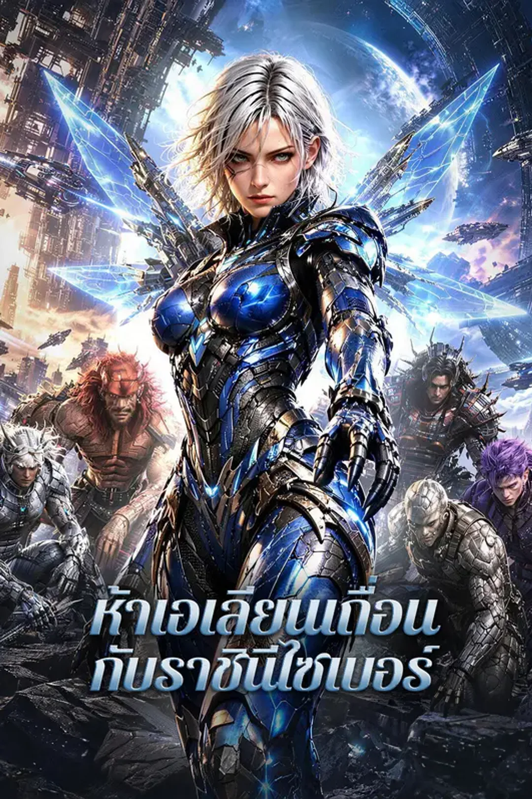 โปสเตอร์ ห้าเอเลียนเถื่อน กับราชินีไซเบอร์