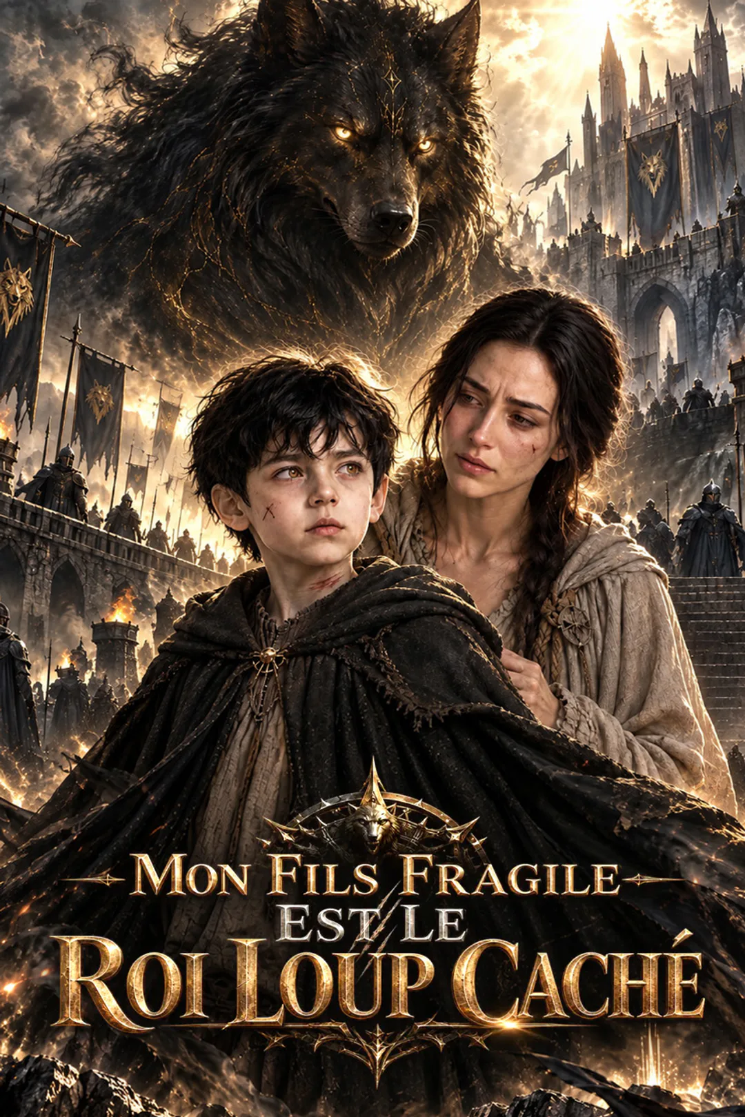 Affiche de Mon fils fragile est le Roi Loup caché