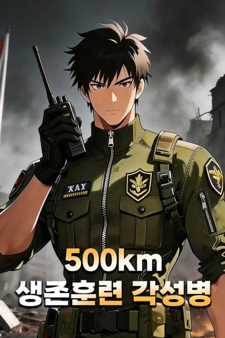 500km 생존훈련 각성병 포스터
