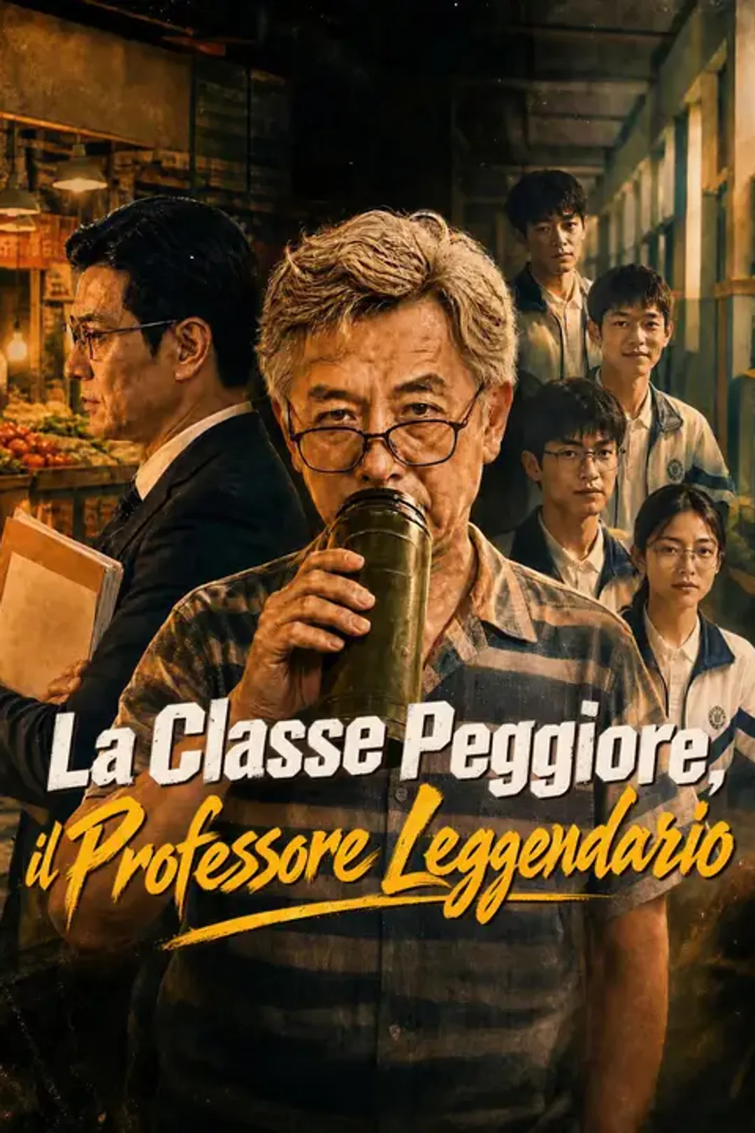 Locandina di La Classe Peggiore, il Professore Leggendario