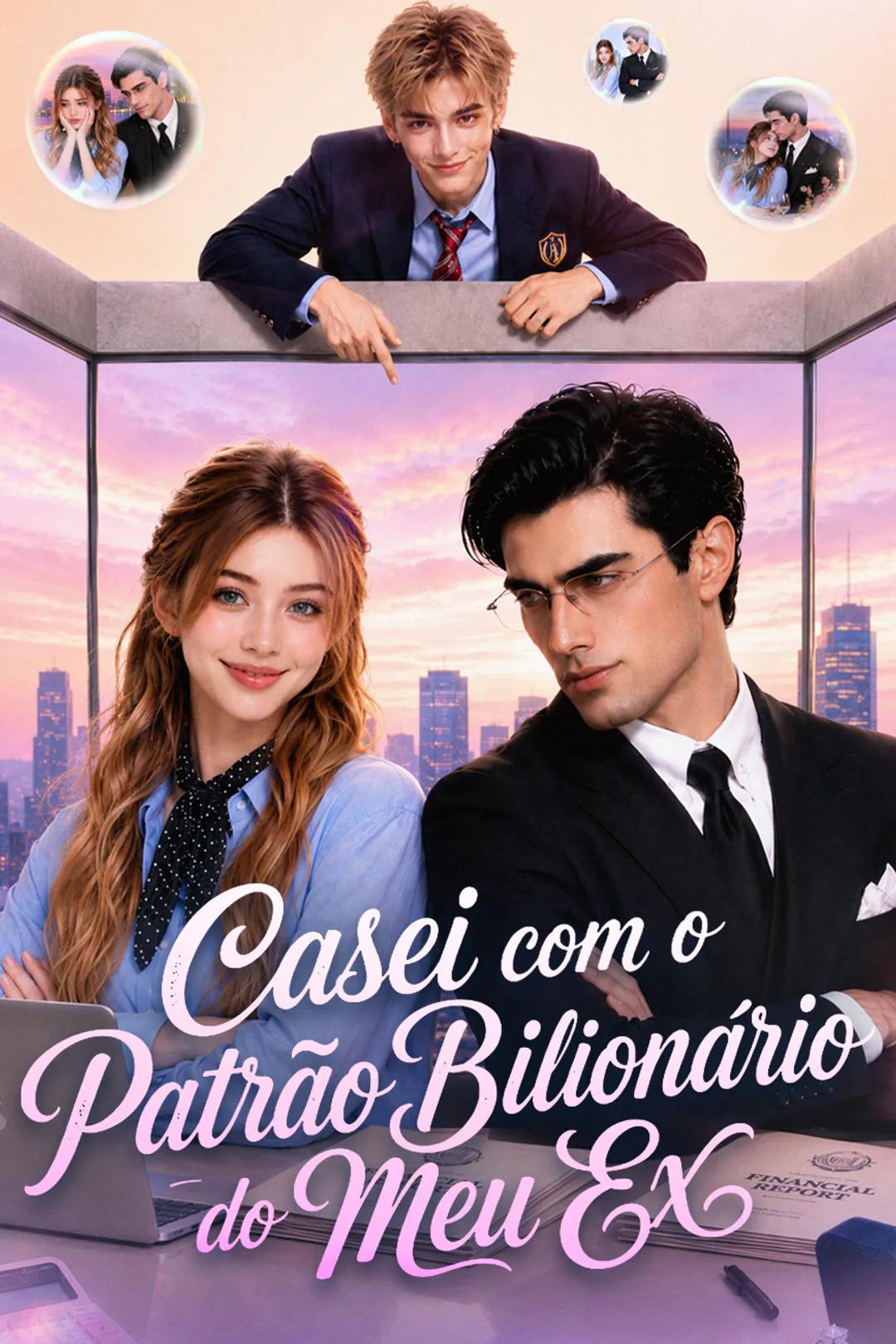 Pôster de Casei com o Patrão Bilionário do Meu Ex