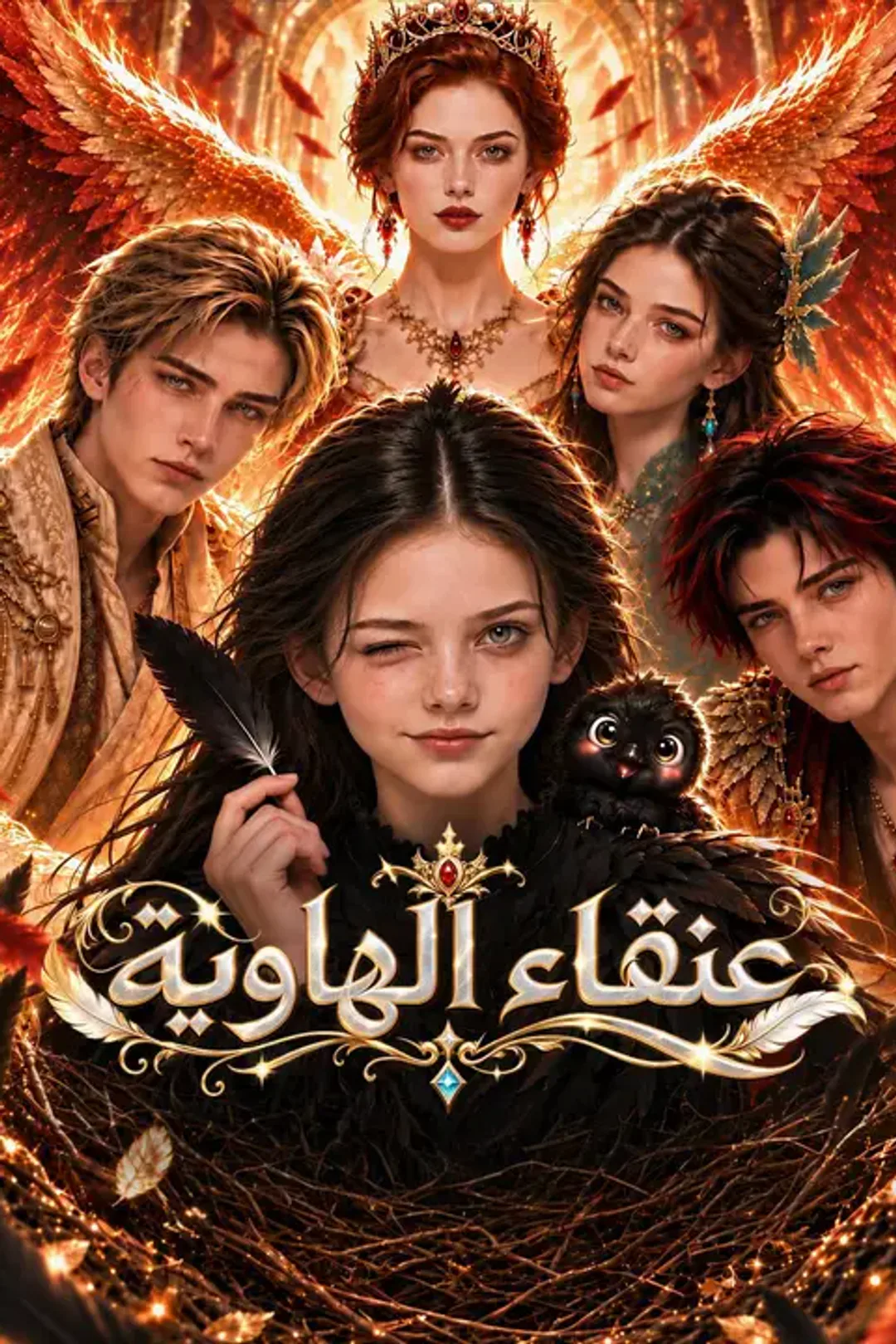 ملصق مسلسل «عنقاء الهاوية»