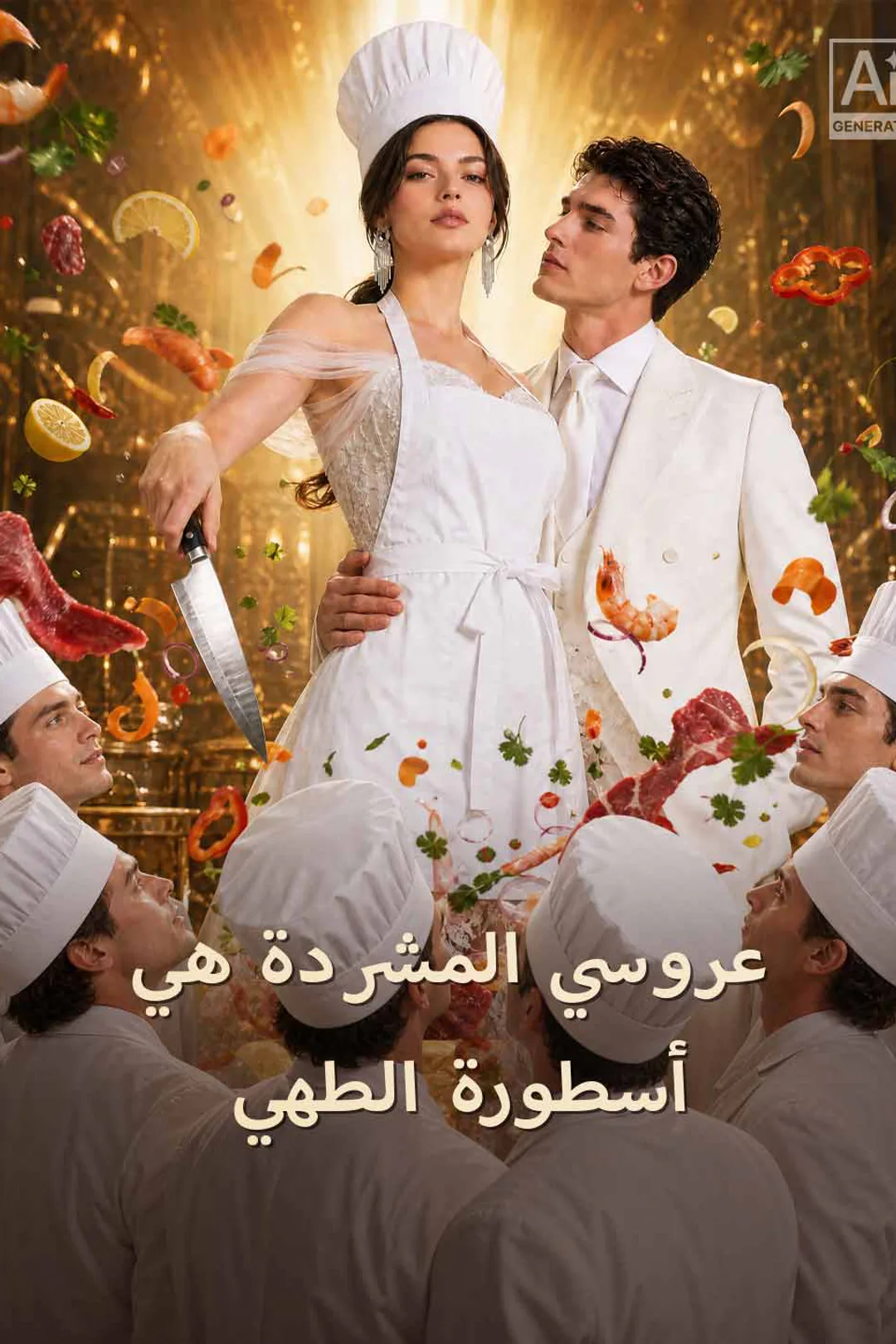 ملصق مسلسل «عروسي المشردة هي أسطورة الطهي»