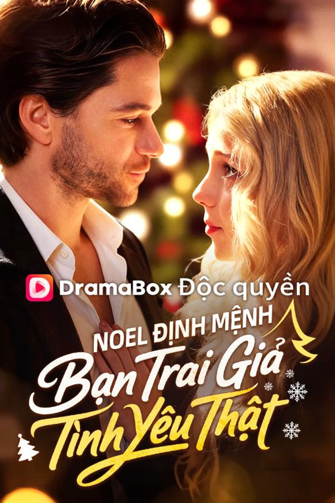 Poster phim Noel Định Mệnh: Bạn Trai Giả, Tình Yêu Thật
